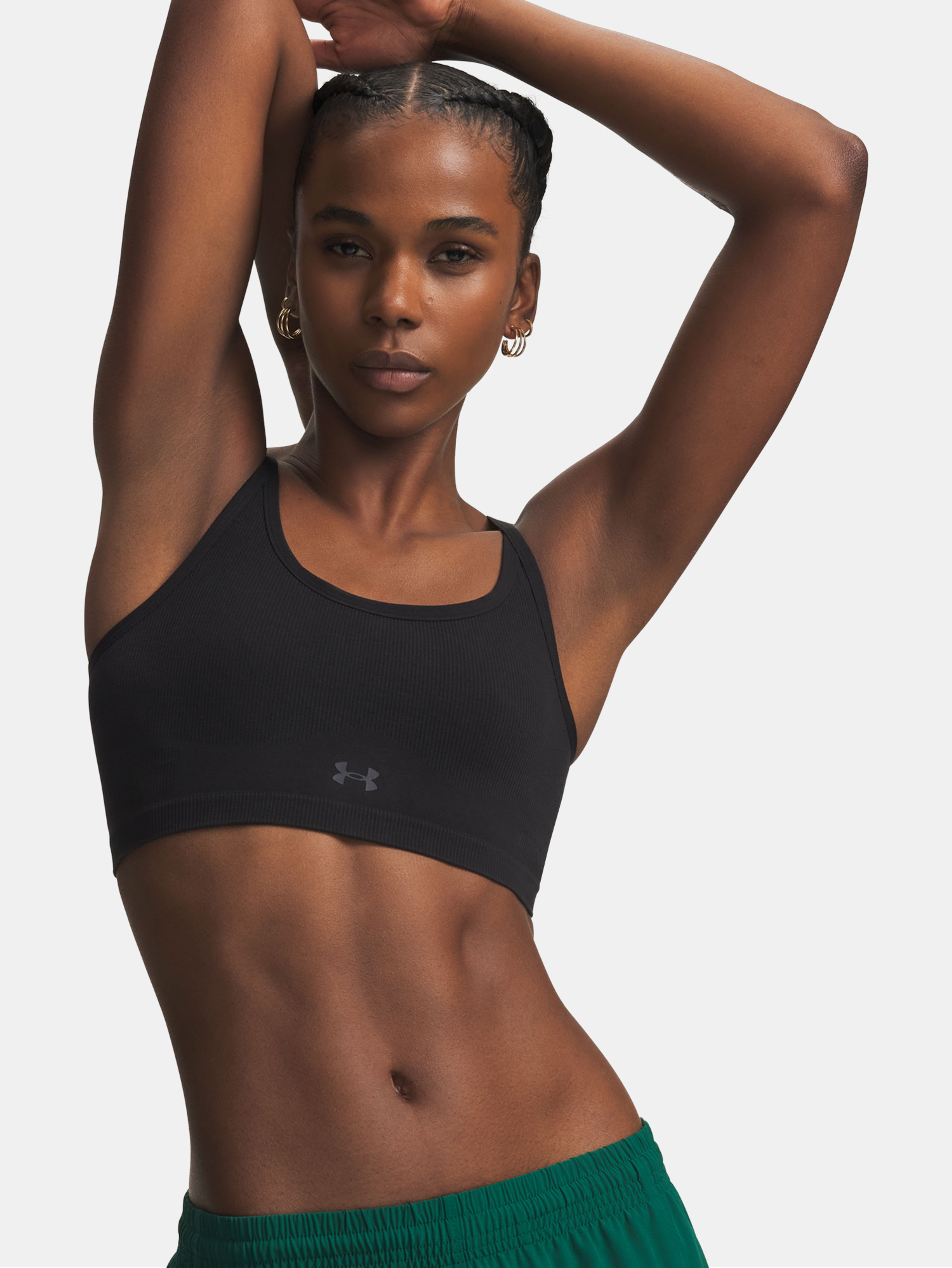 Naiste rinnahoidja Under Armour Seamless Cotton Low Bra - 001