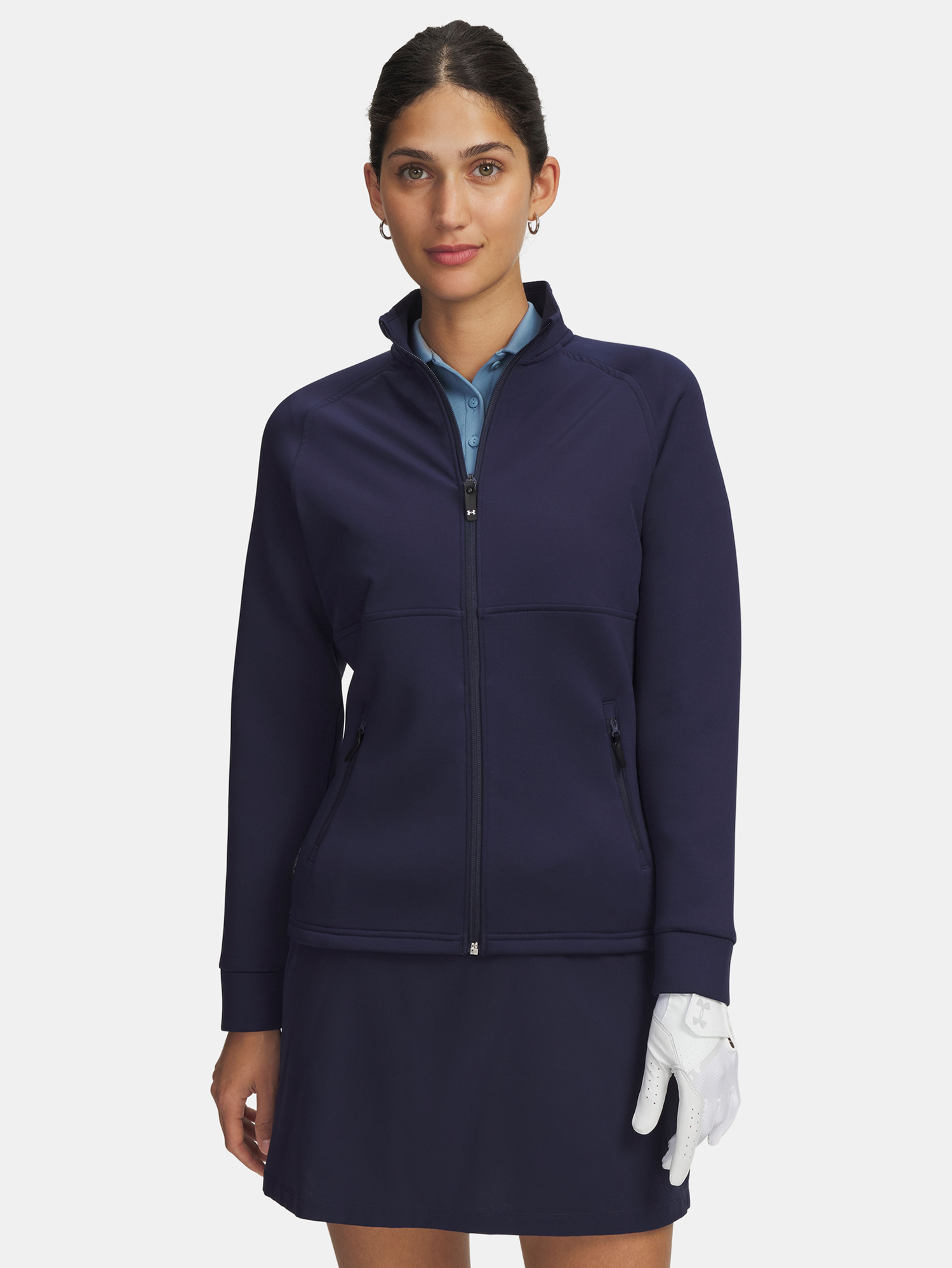 Moteriškas bliuzonas Under Armour UA Drive Pro Hybrid FZ-BLU