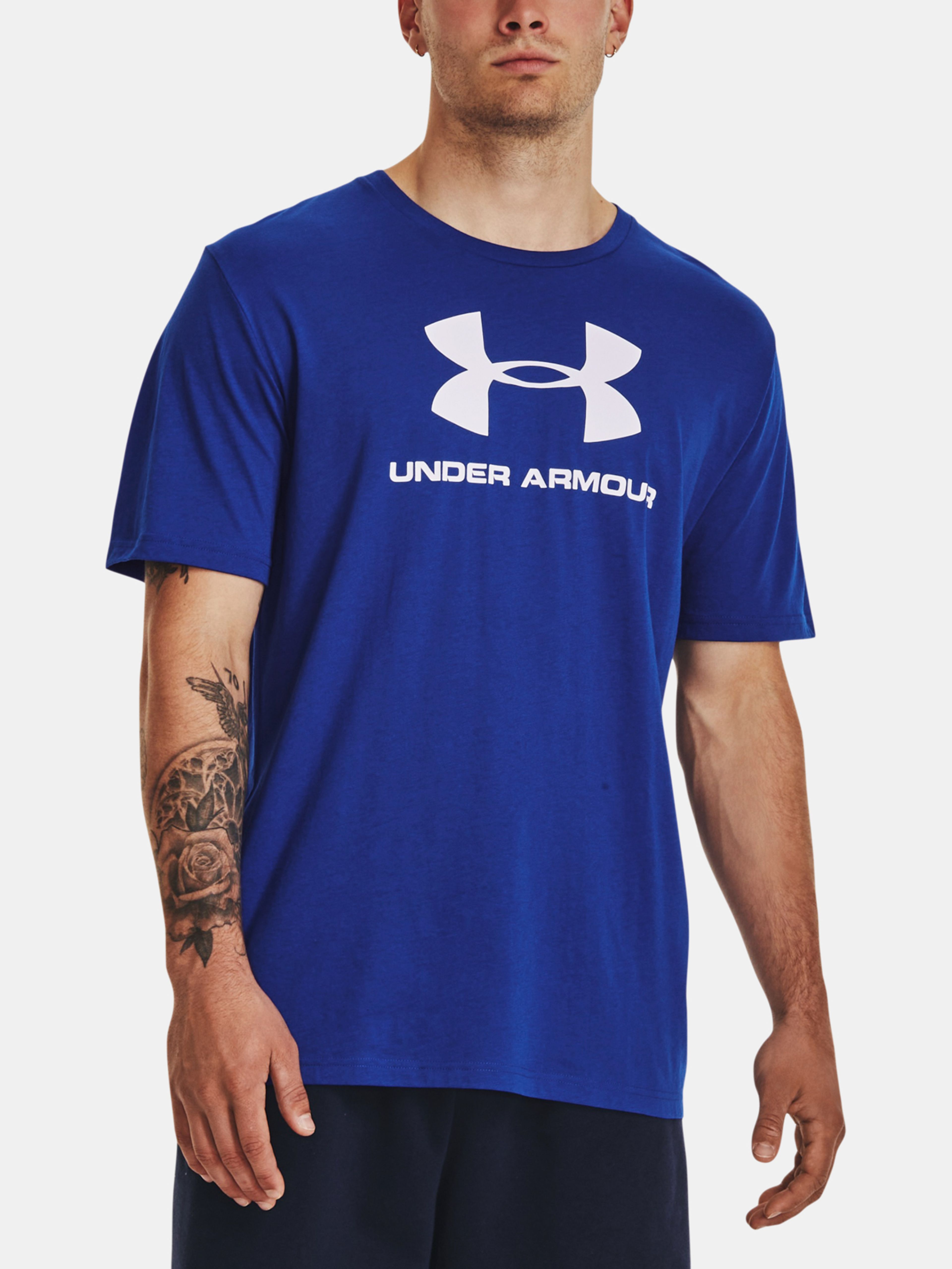 Férfi póló Under Armour UA M SPORTSTYLE LOGO SS