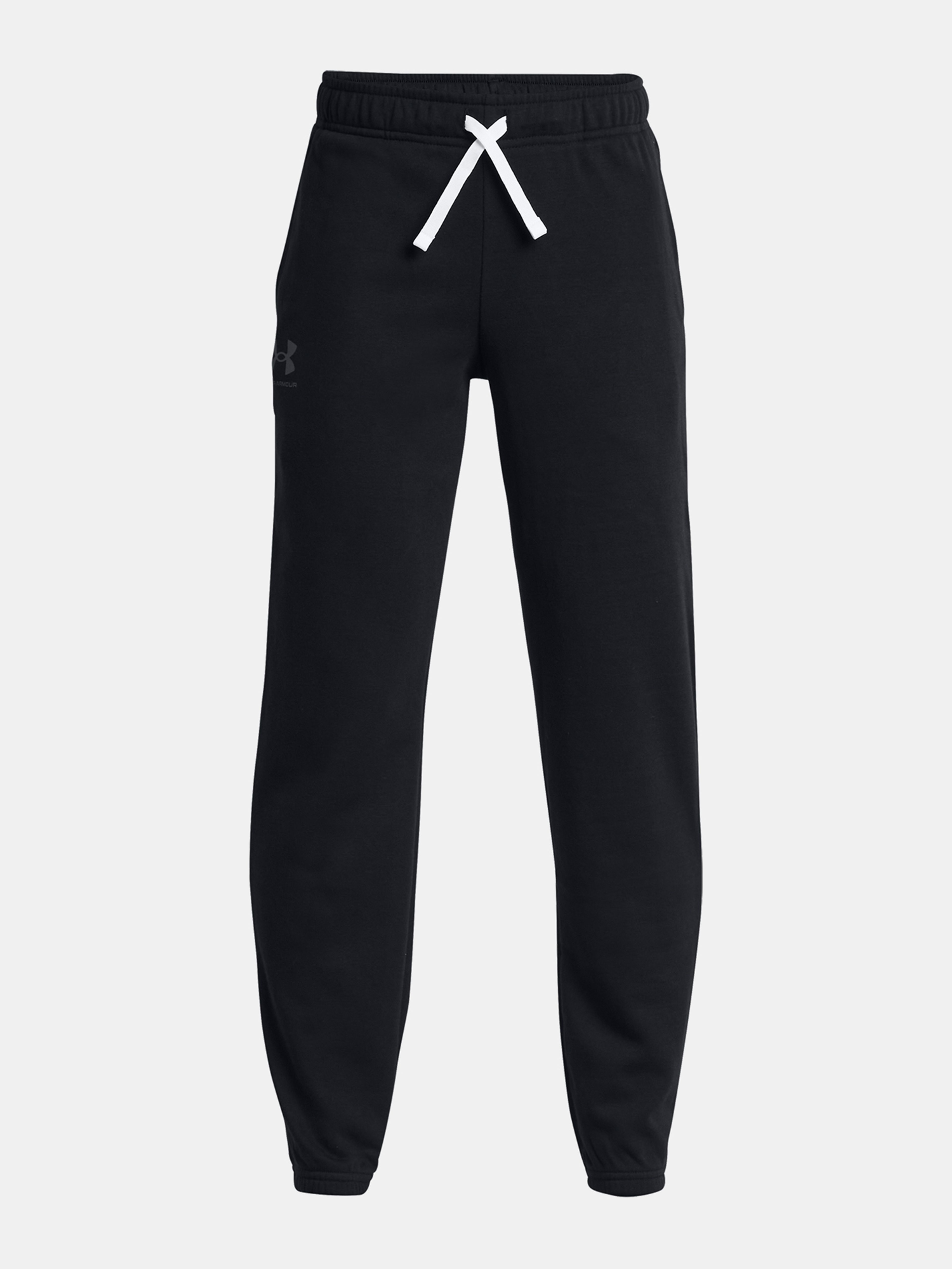 Deške spodnji del trenirke Under Armour UA Boys Rival Terry Joggers-BLK