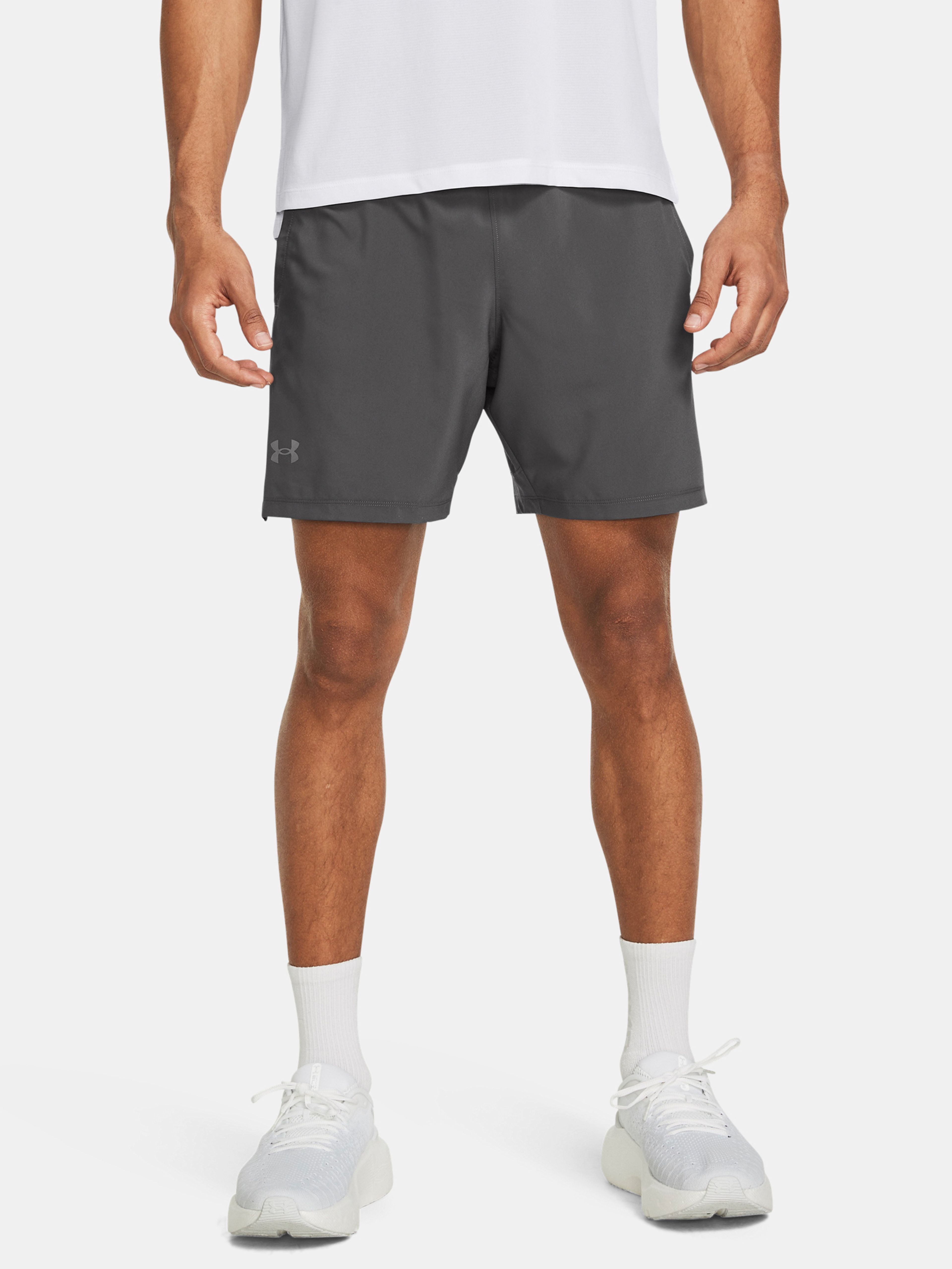 Férfi rövidnadrágok Under Armour UA LAUNCH PRO 2n1 7'' SHORTS-GRY