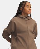 Ženska jakna  Under Armour Unstoppable Fleece FZ Jkt-Rjava - 002