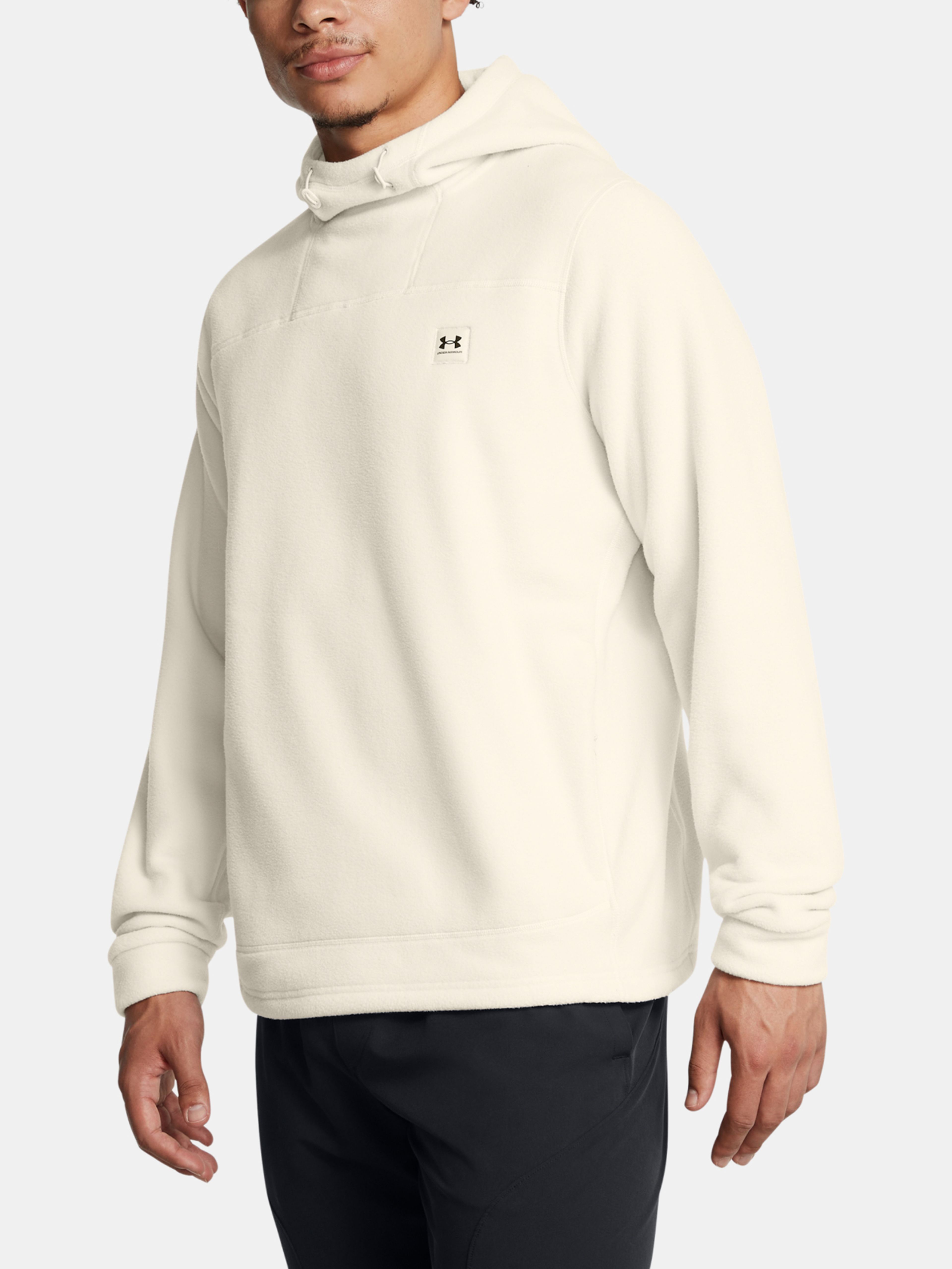 Pánská mikina Under Armour UA Expanse Fleece Hoodie-WHT