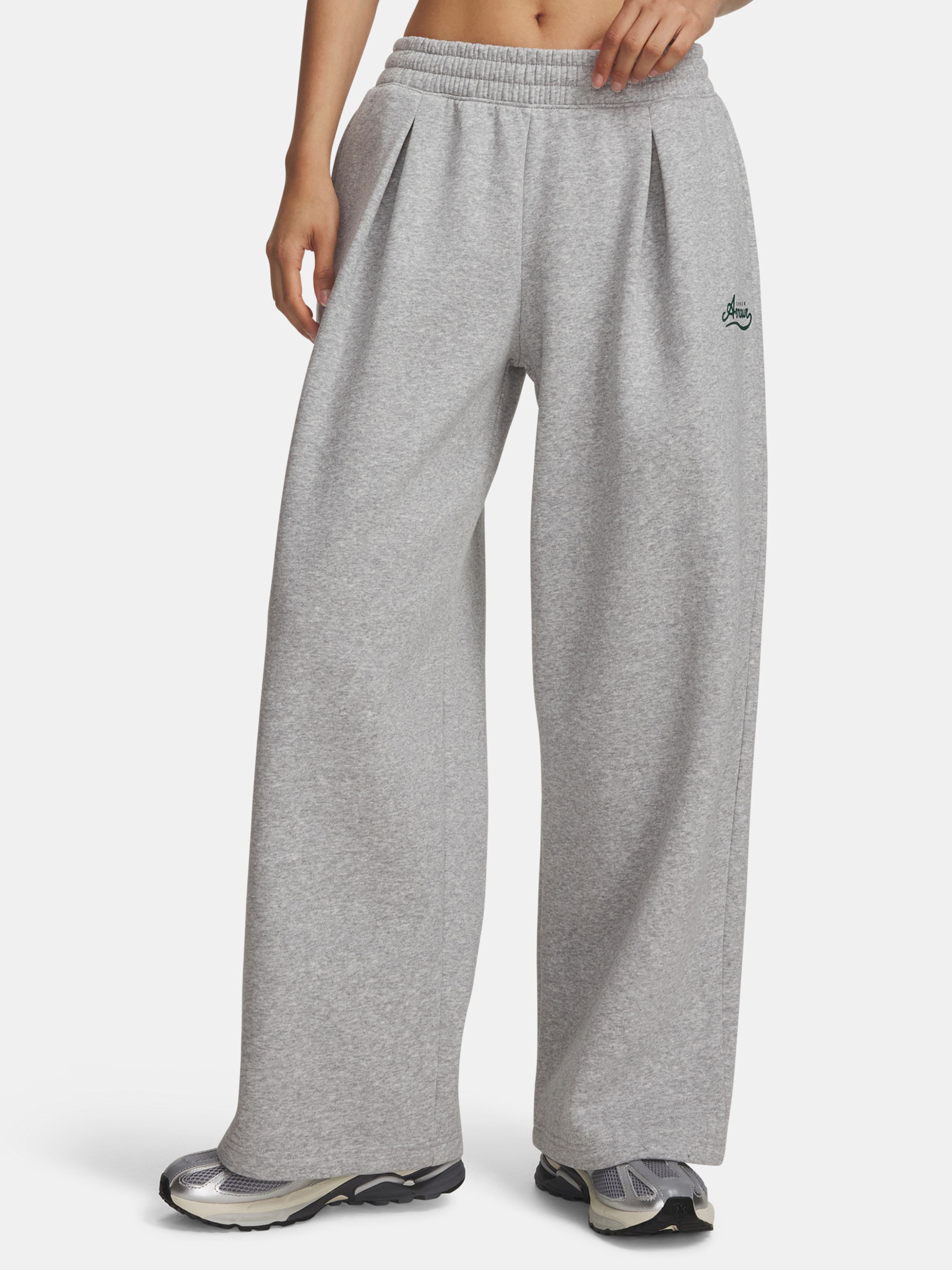 Moteriškos sportinės kelnės Under Armour RIVAL PLEATED VARSITY PANT - 001