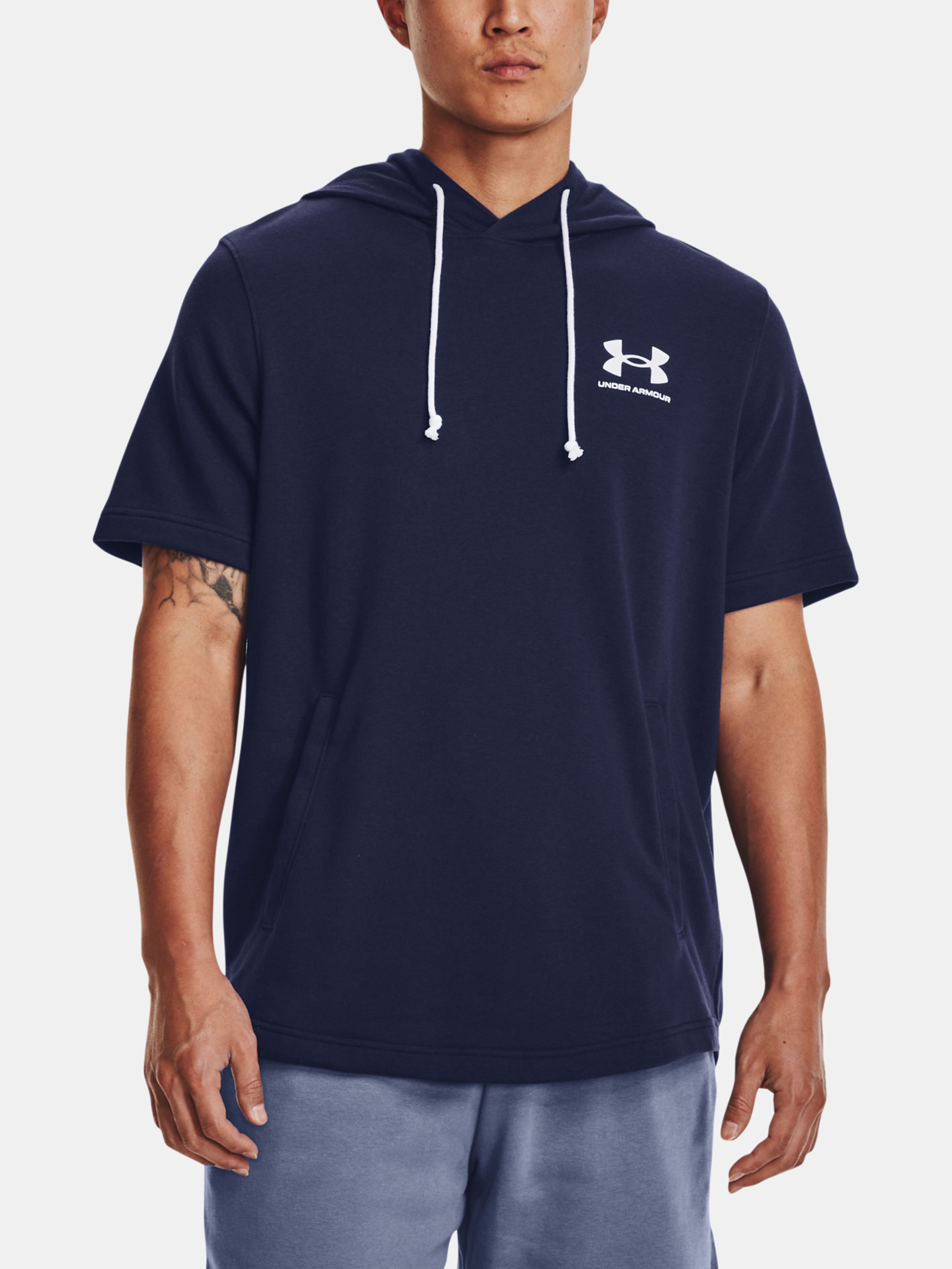 Férfi felső Under Armour UA Rival Terry LC SS HD