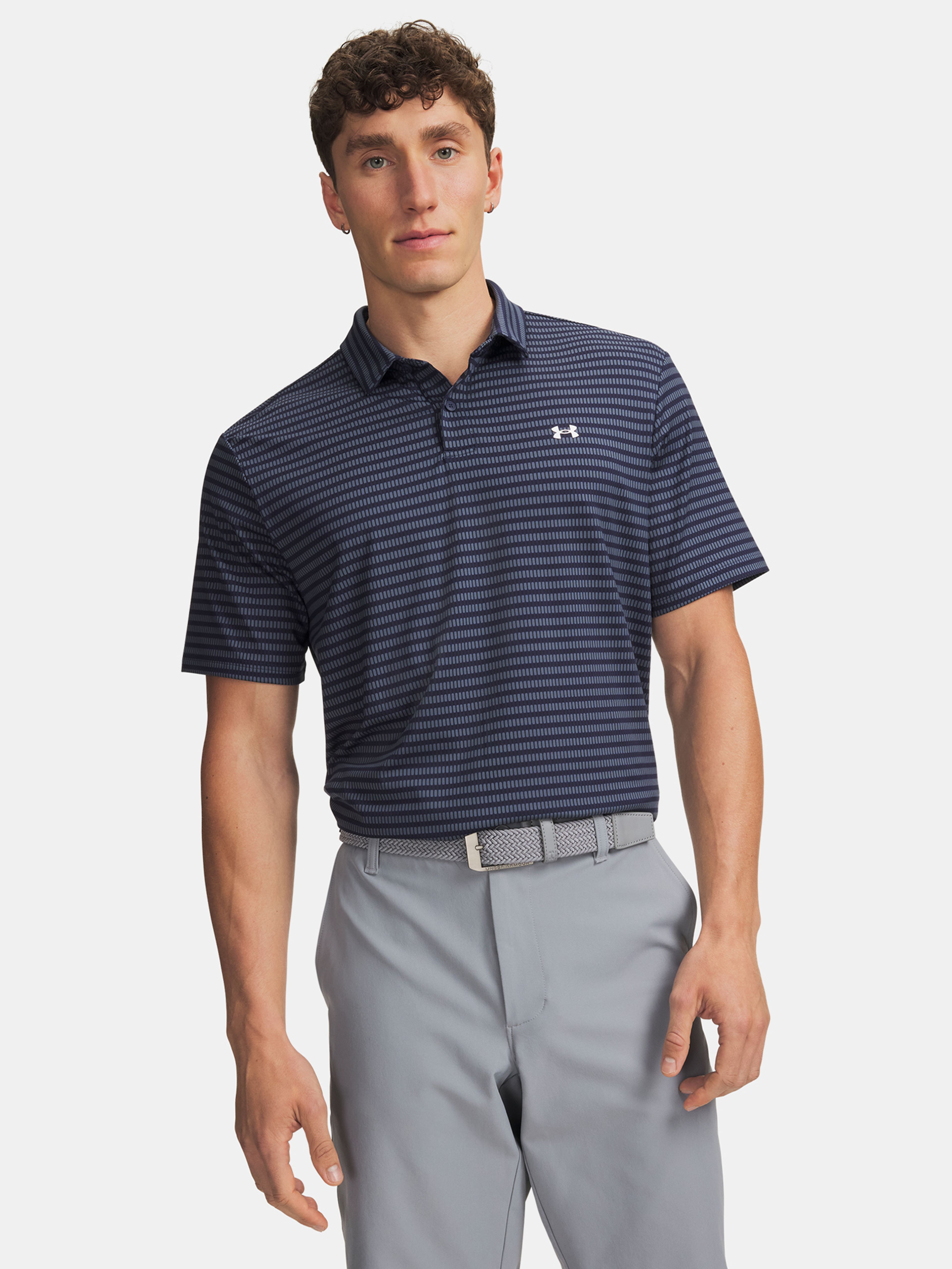 Pánské tričko Under Armour UA T2G Printed Polo - 001