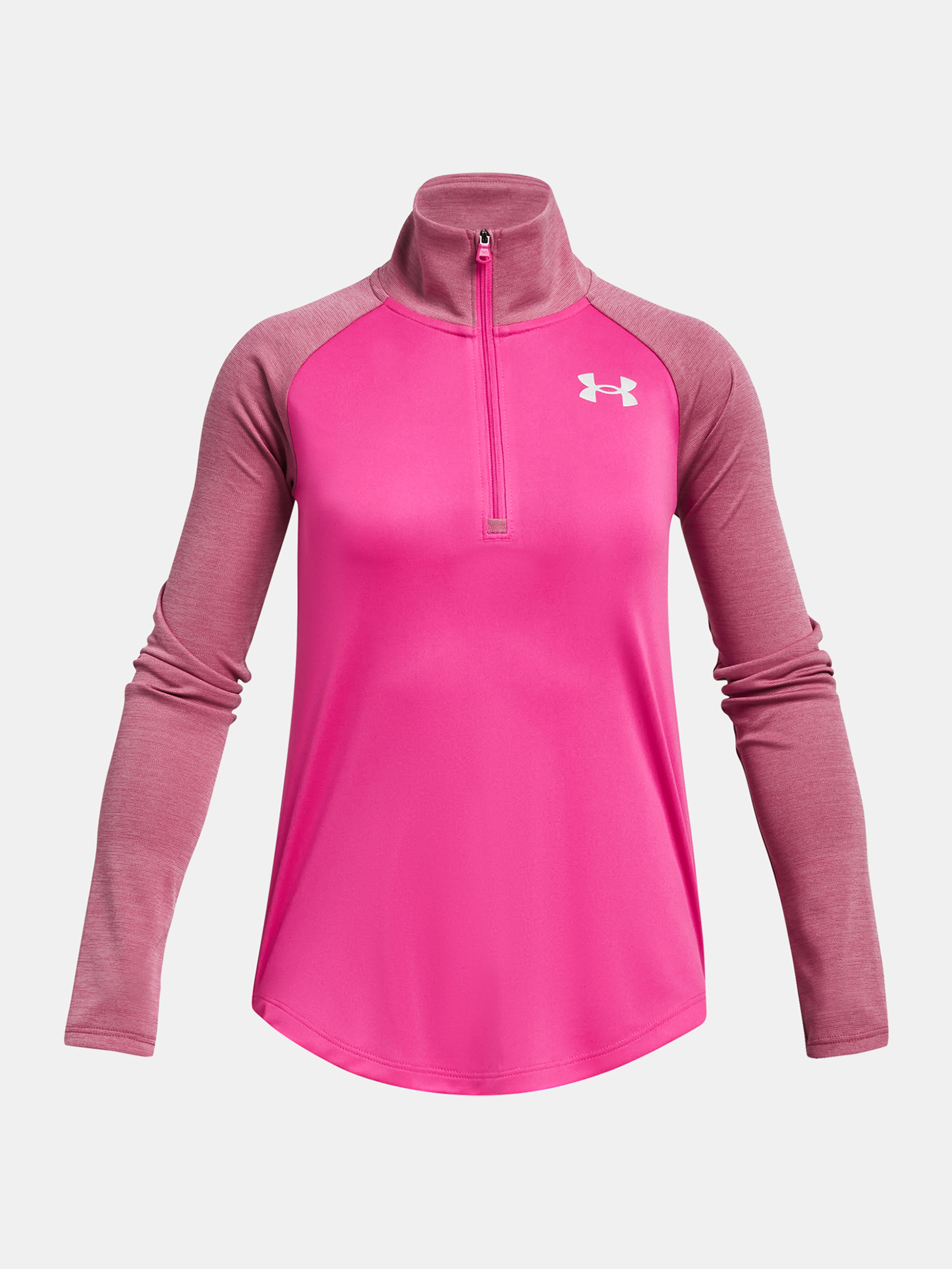 Dievčenské tričko Under Armour Tech Graphic 1/2 Zip