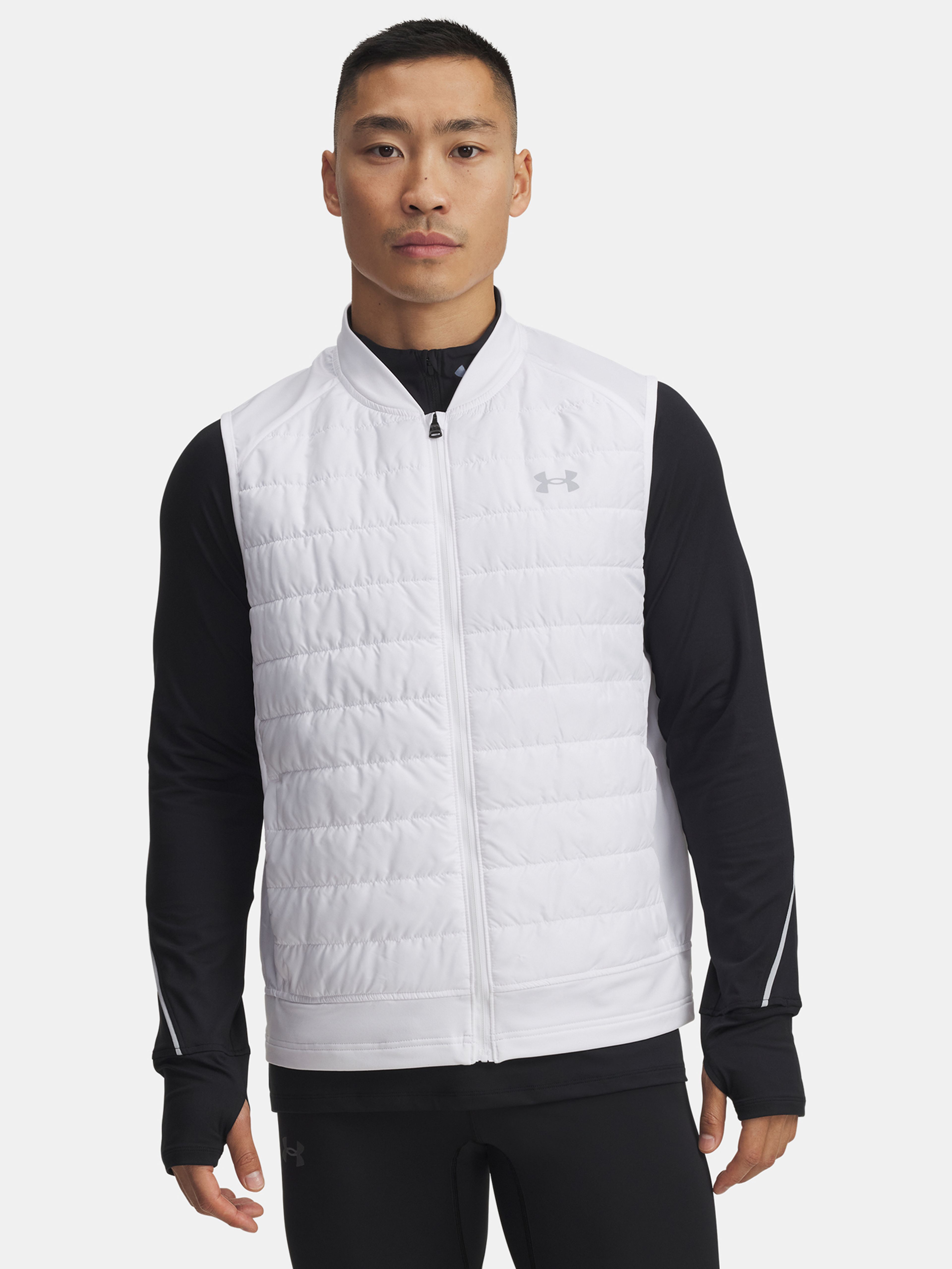 Vyriška liemenė Under Armour UA Launch Insulated Vest-WHT