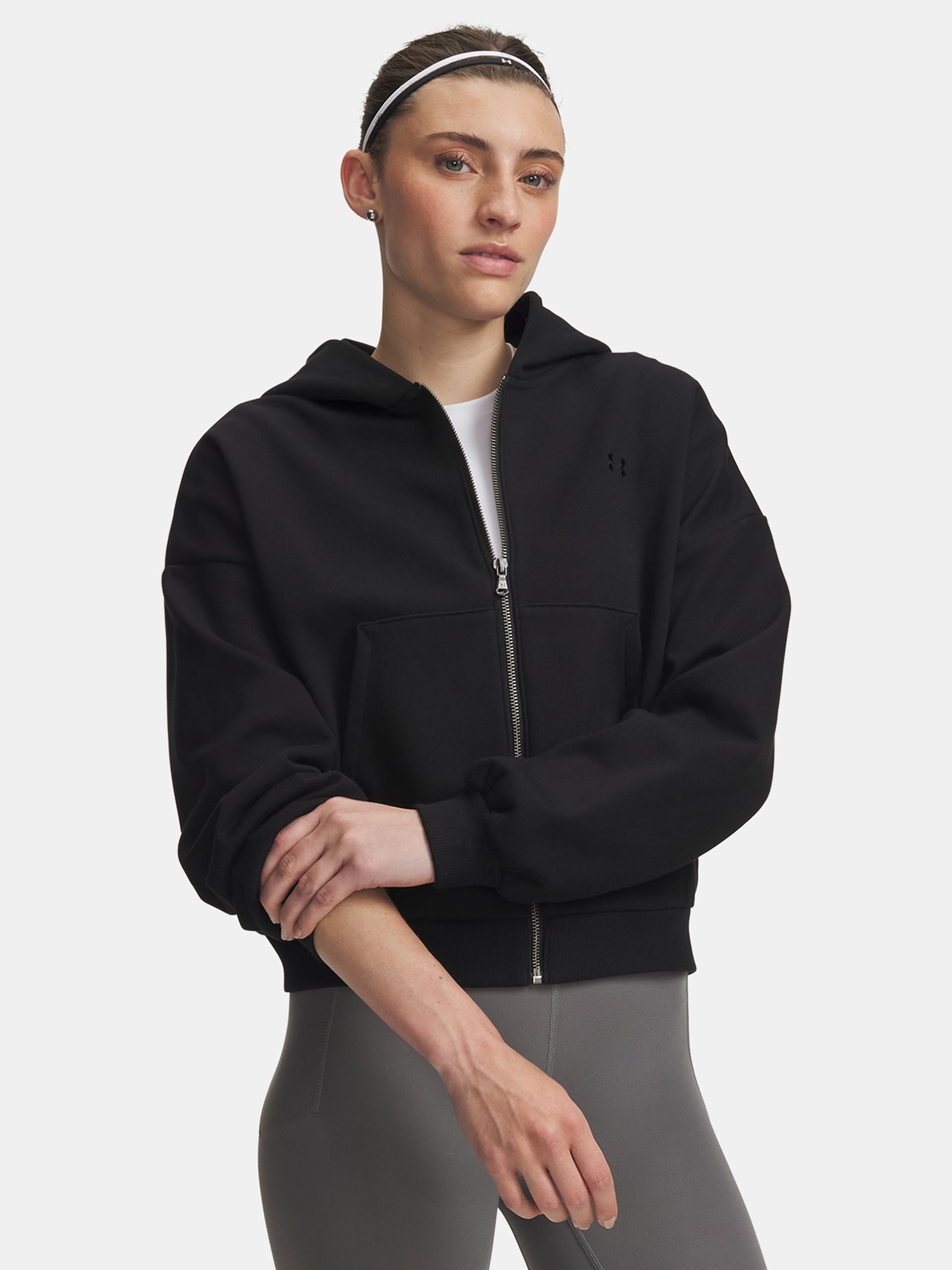 Dámska mikina Under Armour Icon Fleece FZ - 001