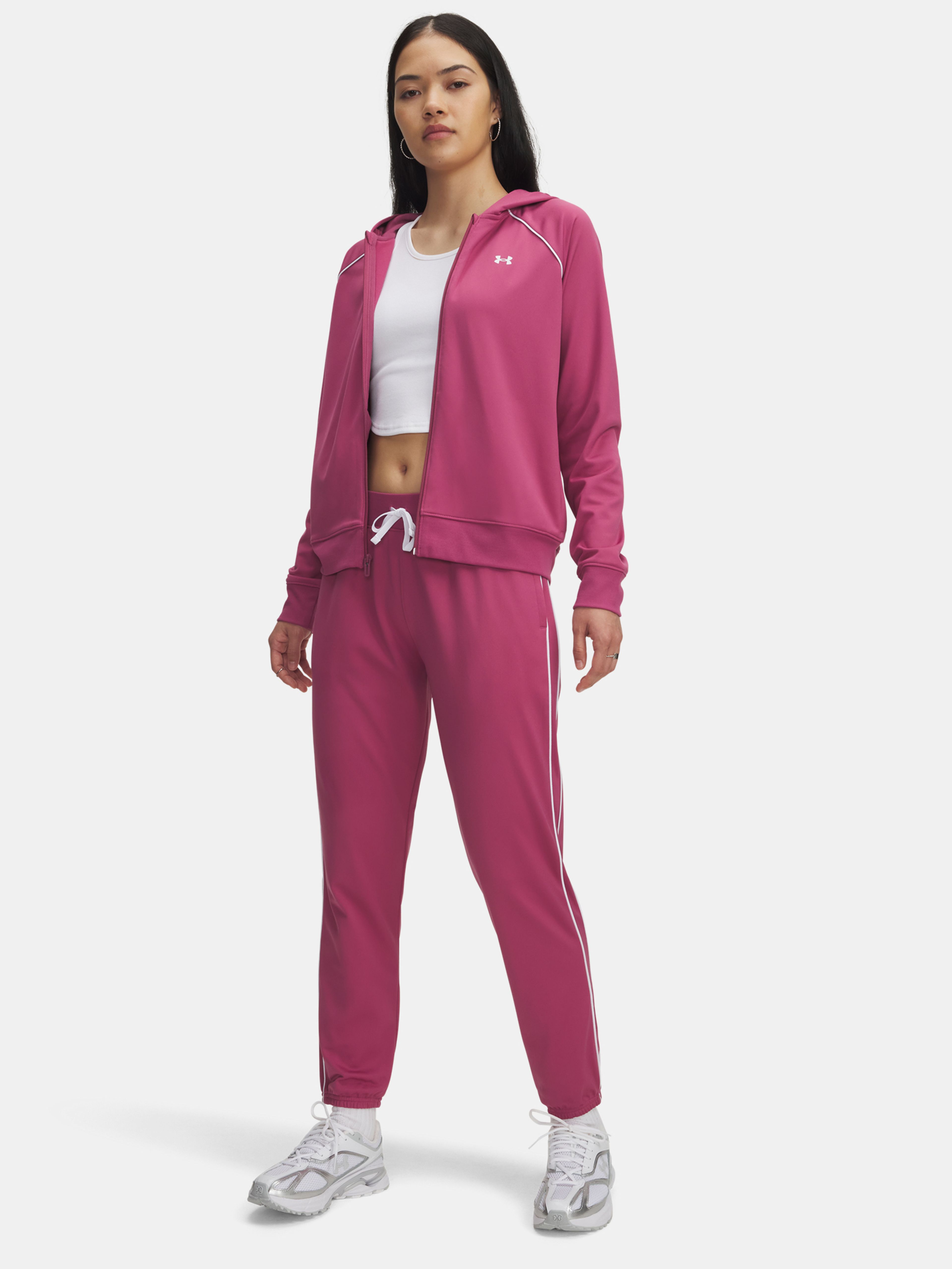 Dámska súprava Under Armour UA Rival Tricot Tracksuit HD-RED