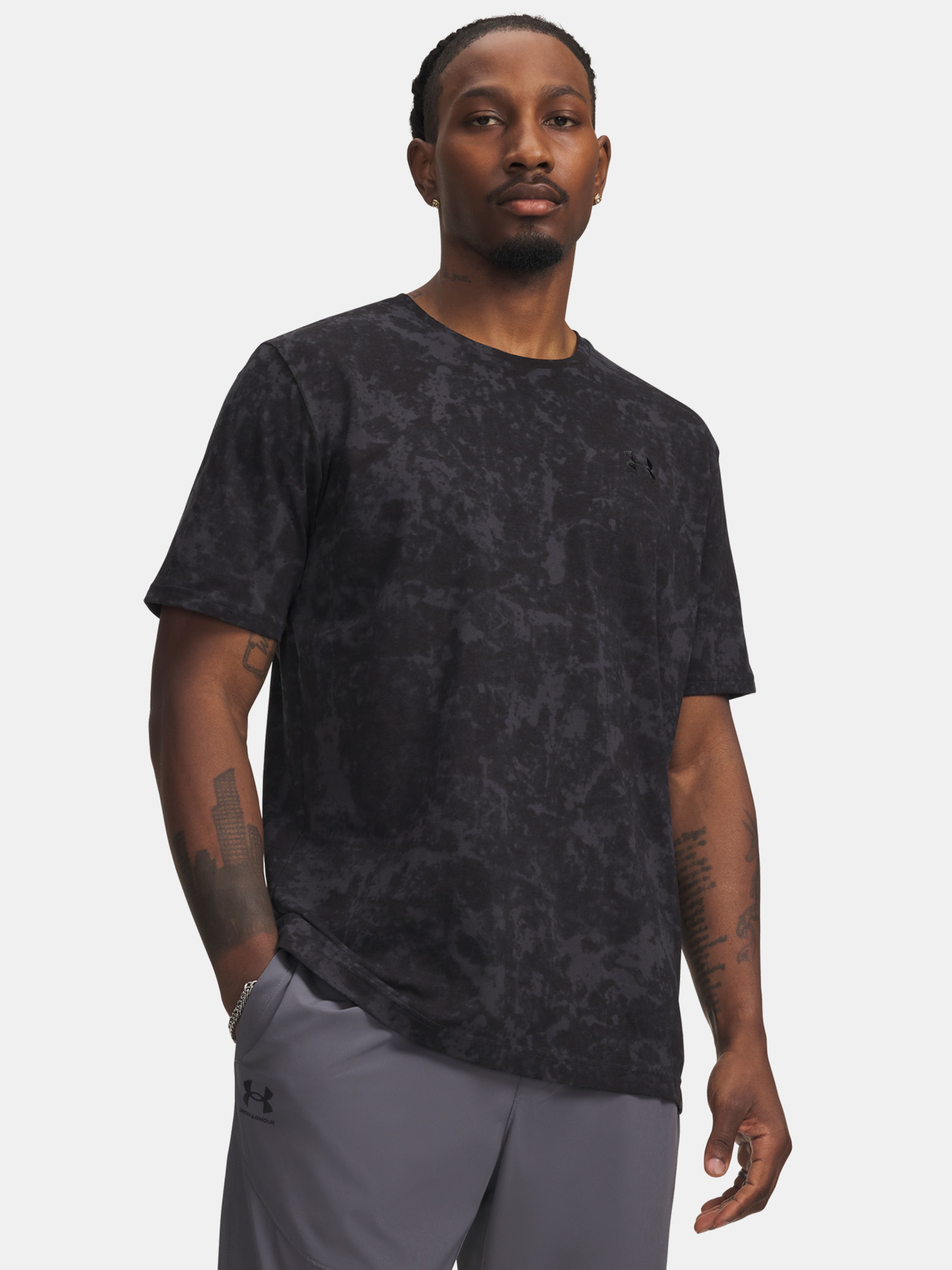 Pánske tričko Under Armour UA M ICON SS NOVELTY - 001