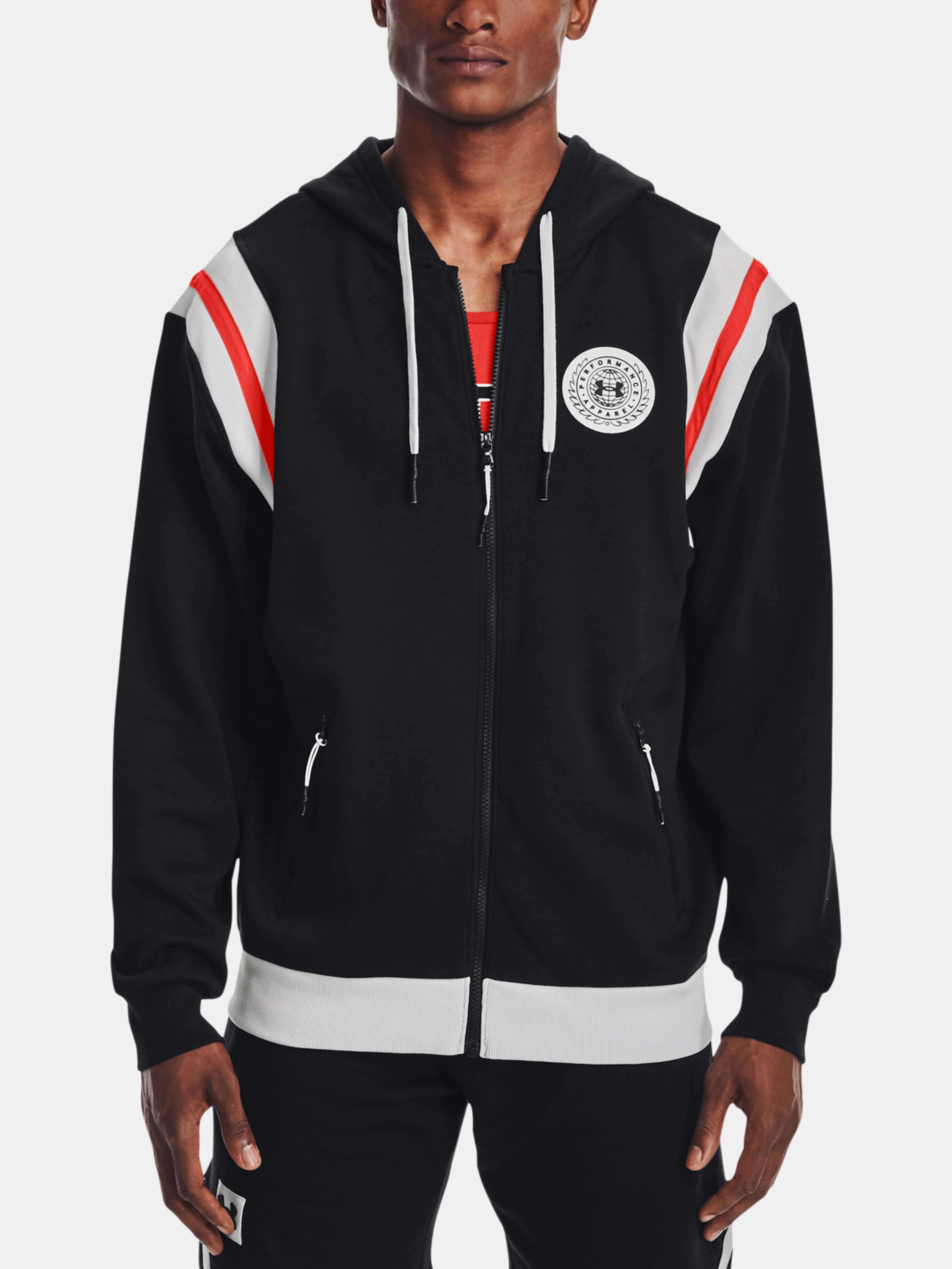 Férfi felső Under Armour RIVAL FLC ALMA MATER FZHD