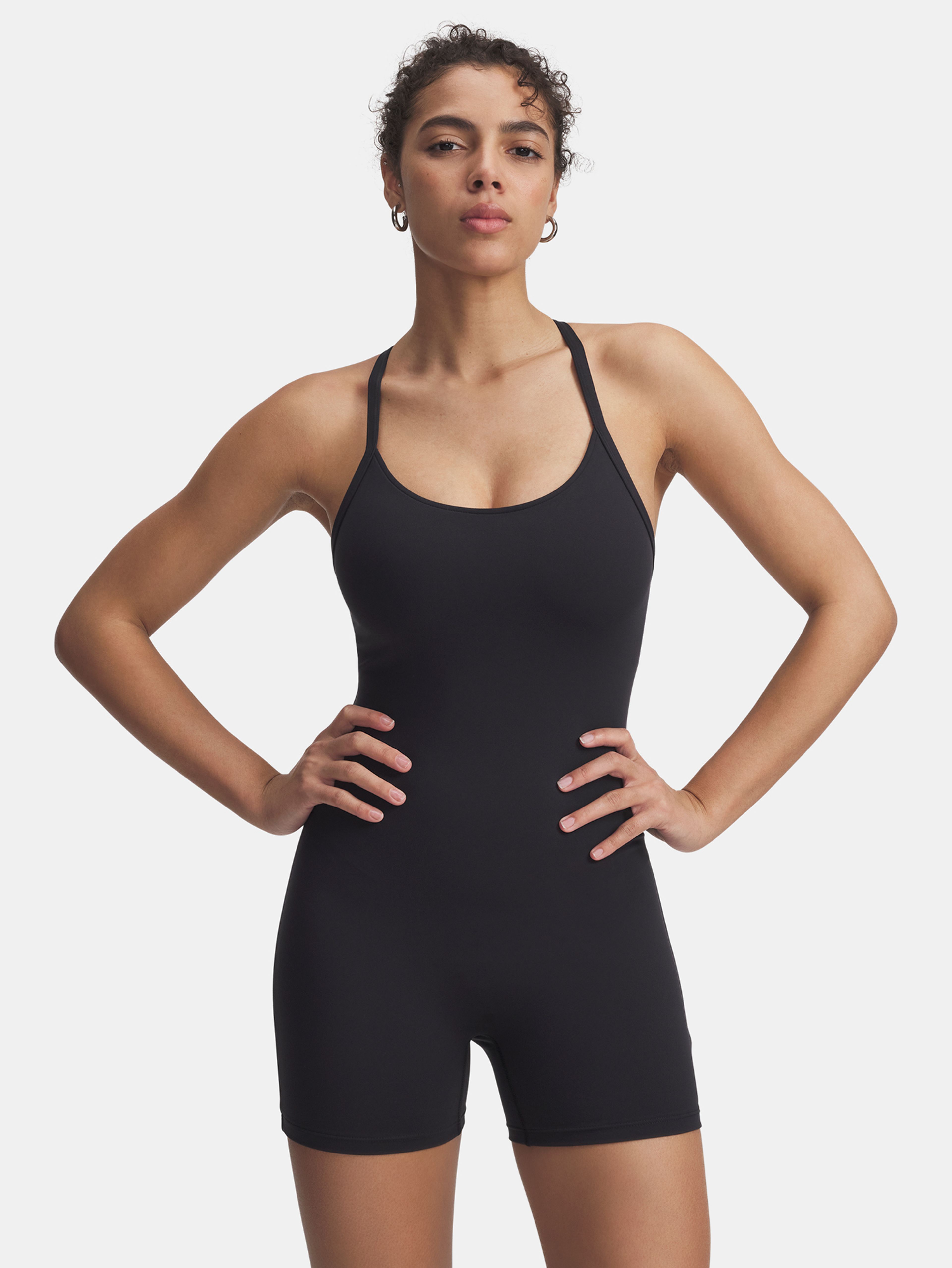 Moteriški bodis Under Armour Motion Shorts Bodysuit-BLK