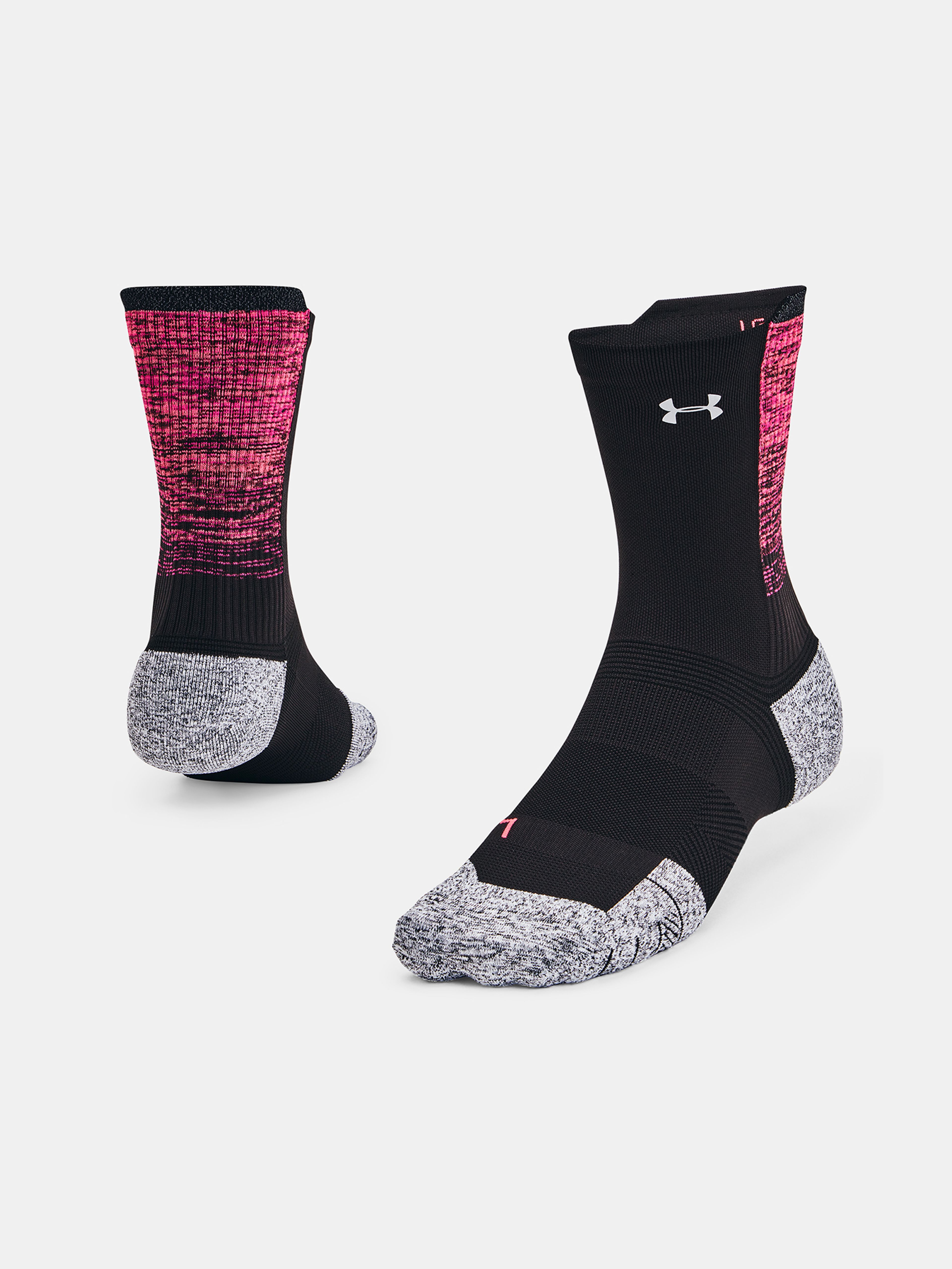 Unisexové ponožky Under Armour UA AD Run Cushion 1pk Mid