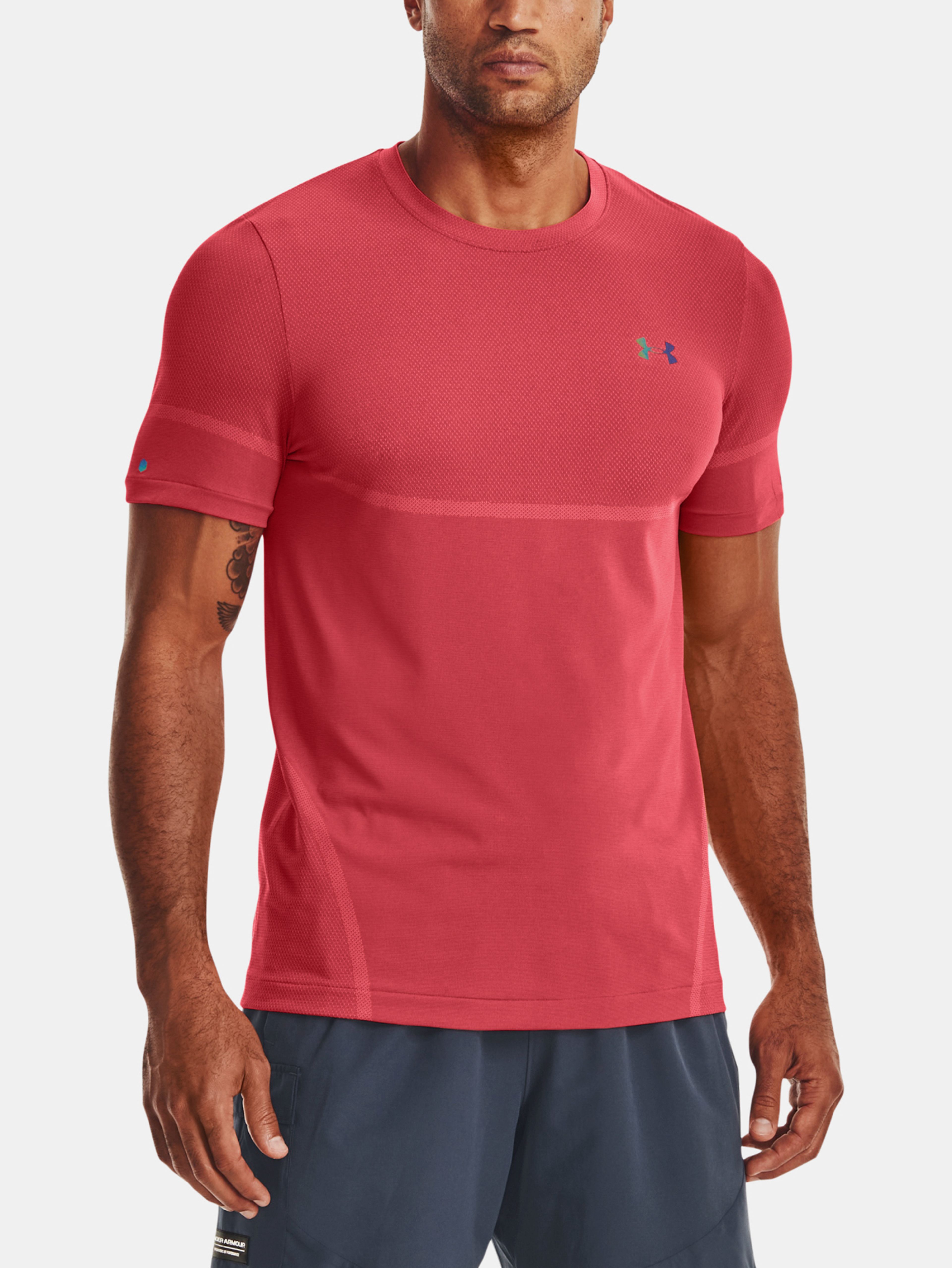 Férfi póló Under Armour UA Rush Seamless Legacy SS