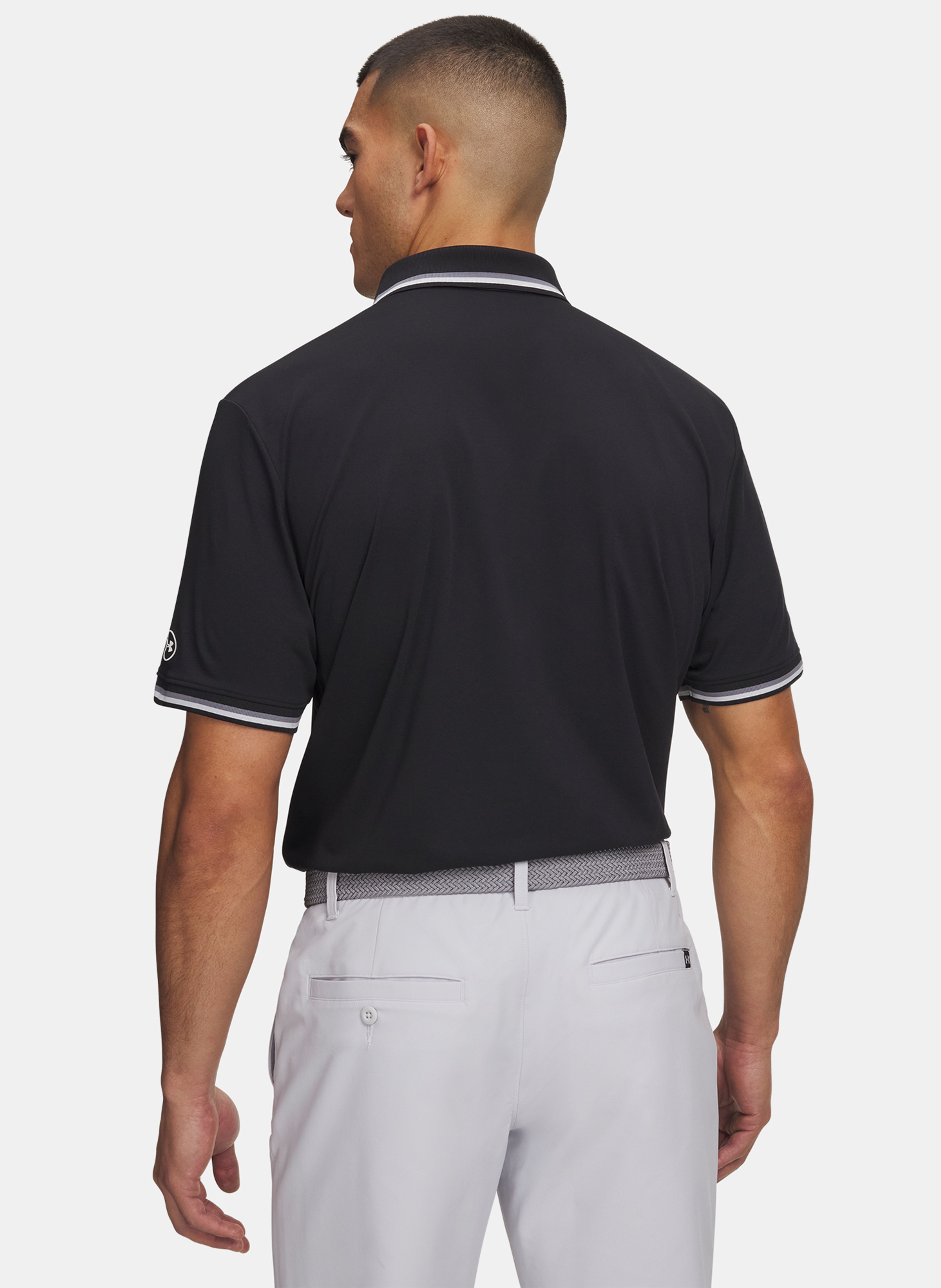 Vyriški marškinėliai Under Armour UA ArmourDry Rib Polo - 002