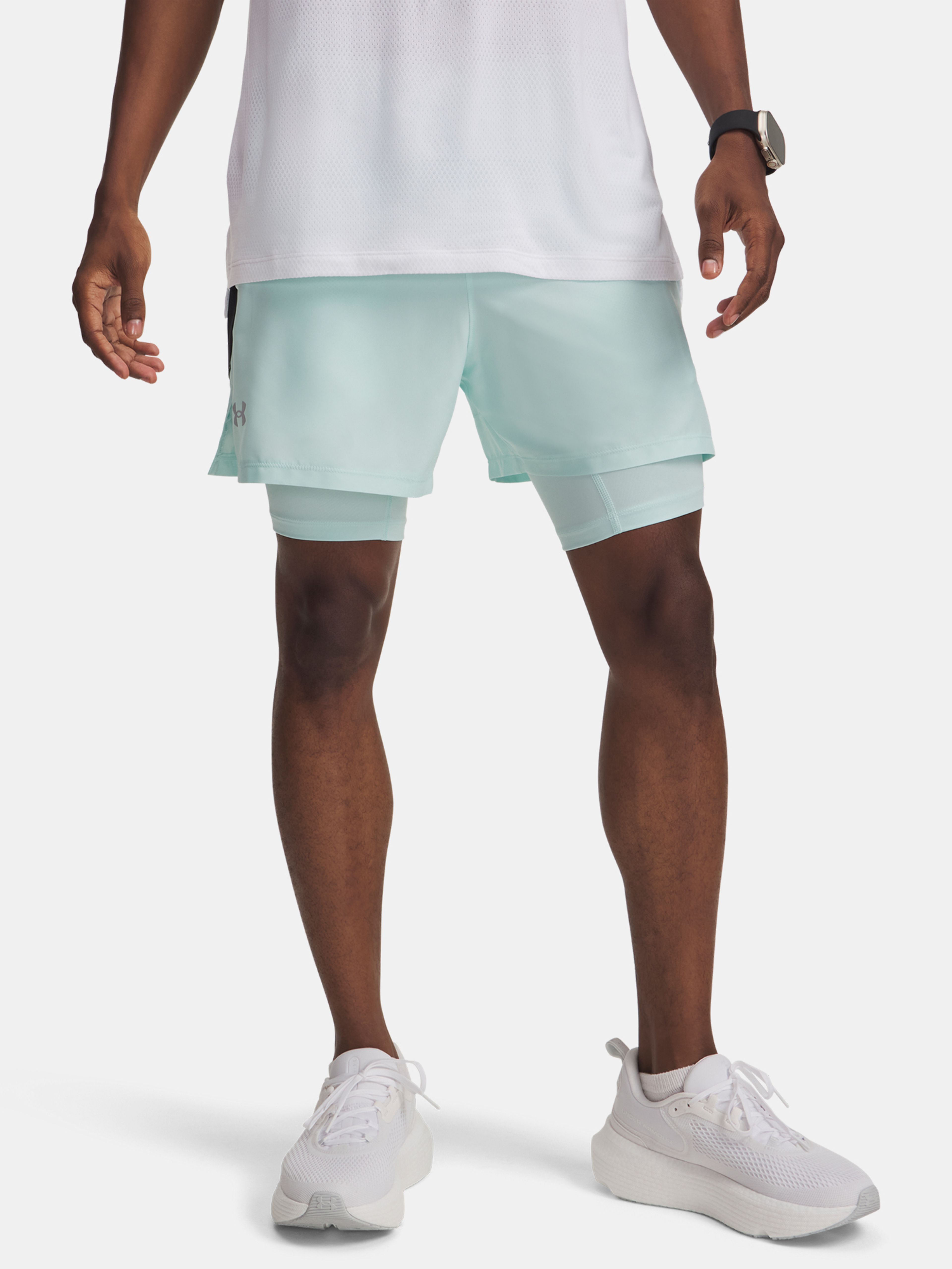Férfi rövidnadrágok Under Armour UA LAUNCH 5'' 2-IN-1 SHORTS
