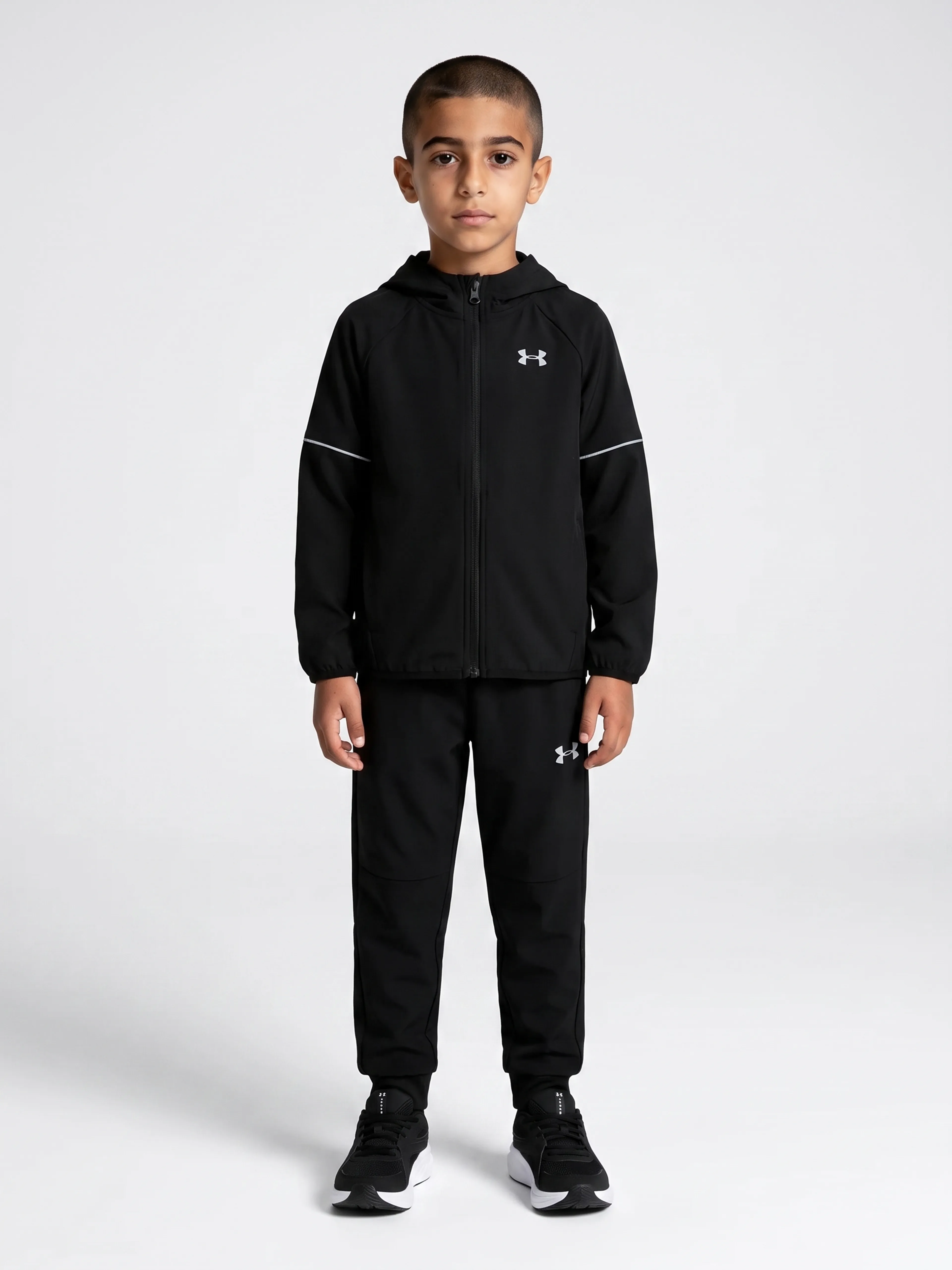 Fantovski set Under Armour UA DOUBLE KNIT FZ SET - 001