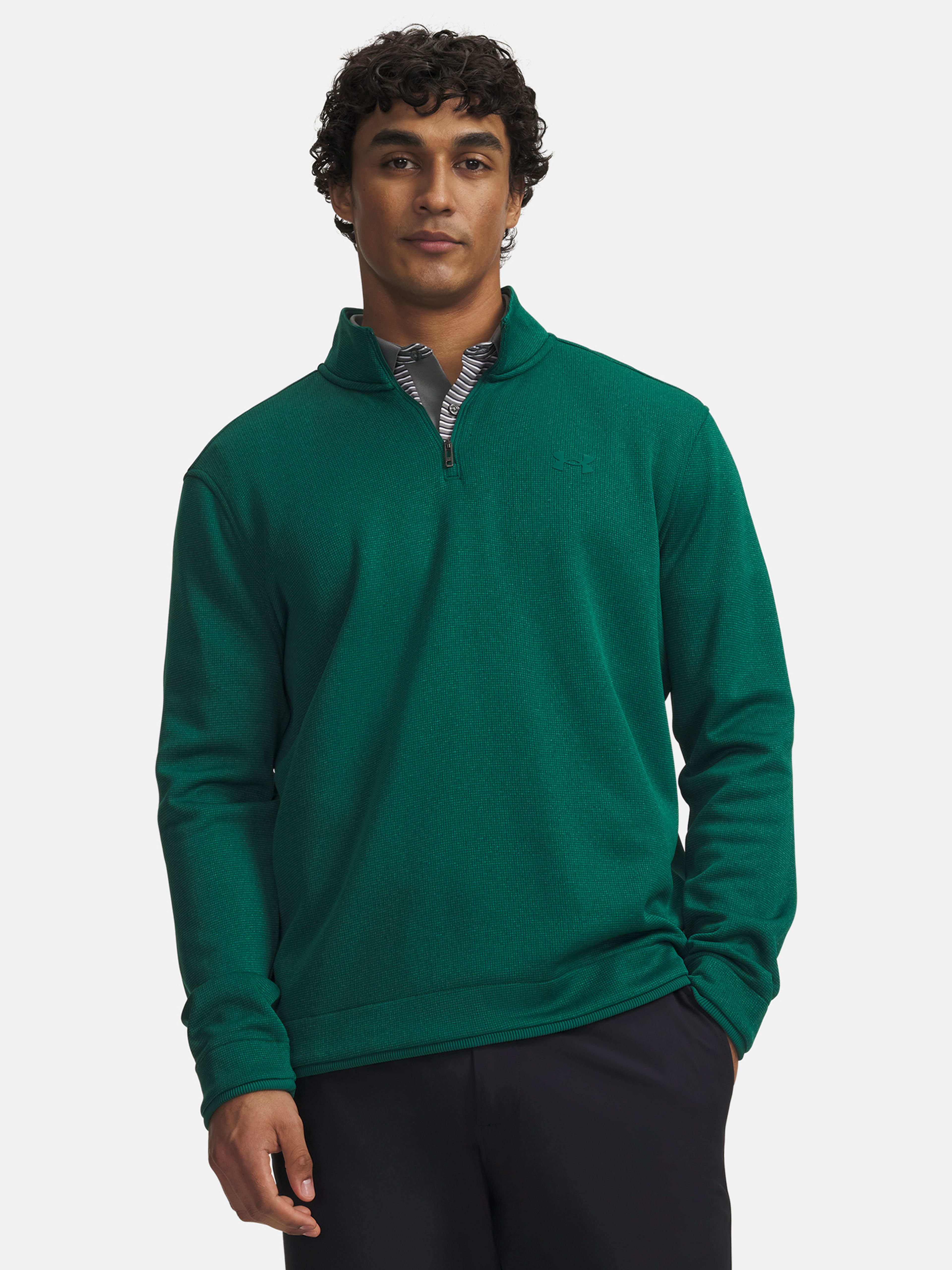 Meeste dressipluus Under Armour UA M Sweater Fleece QZ - 001