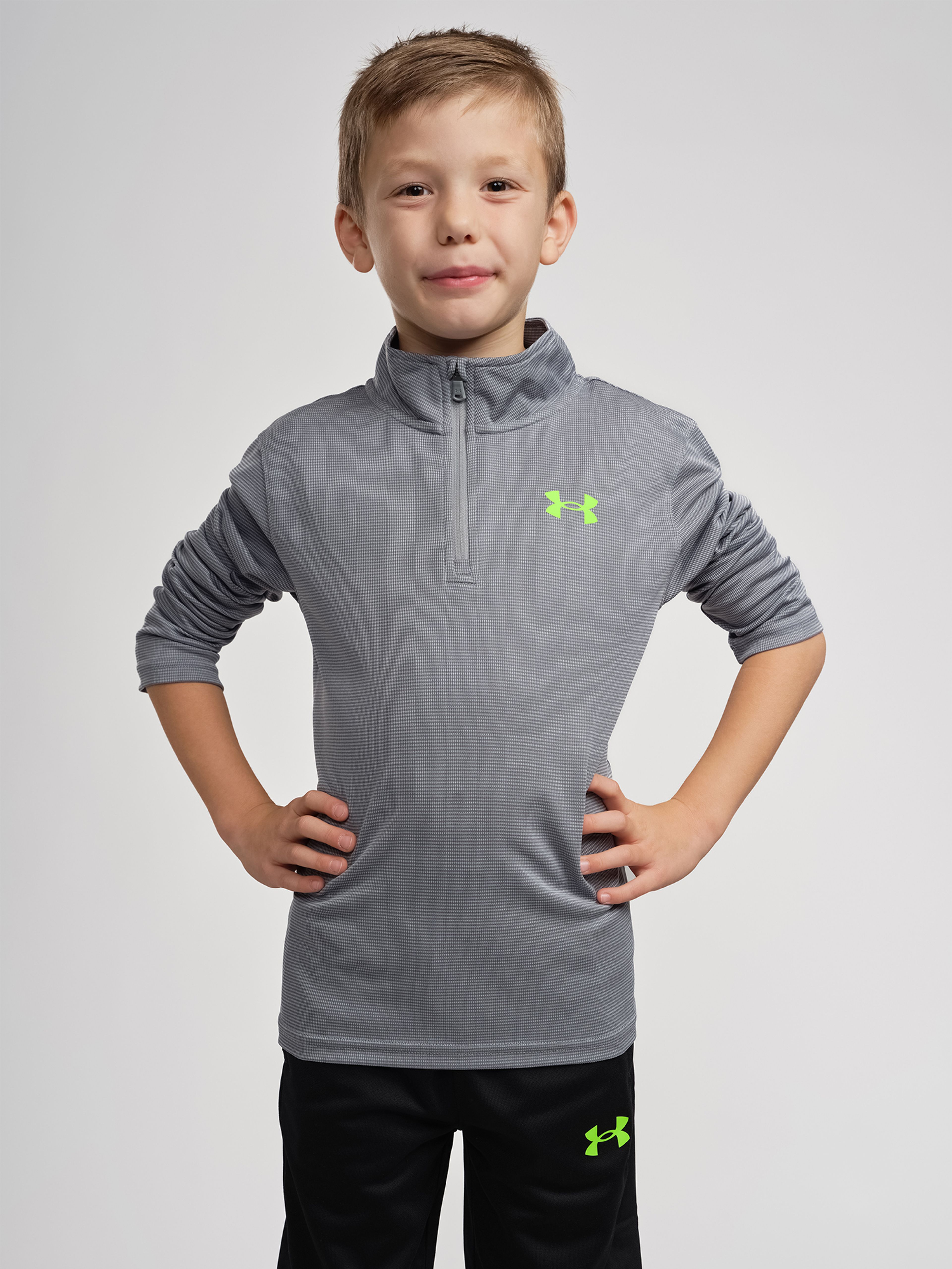 Fiú szett Under Armour UA 1/4 ZIP RYE BREAD SET