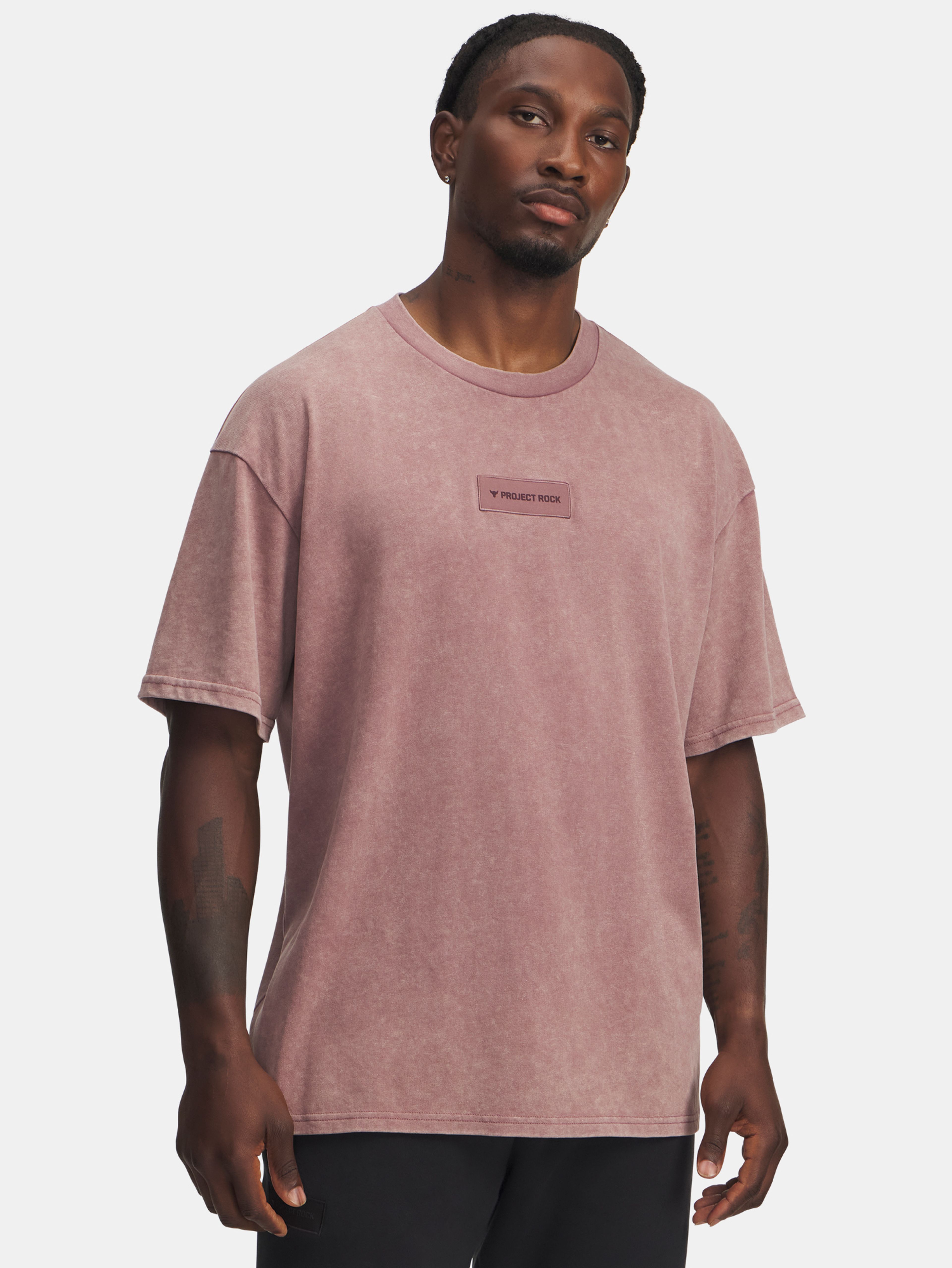 Férfi póló Under Armour Pjt Rck Hwt OS T-MRN
