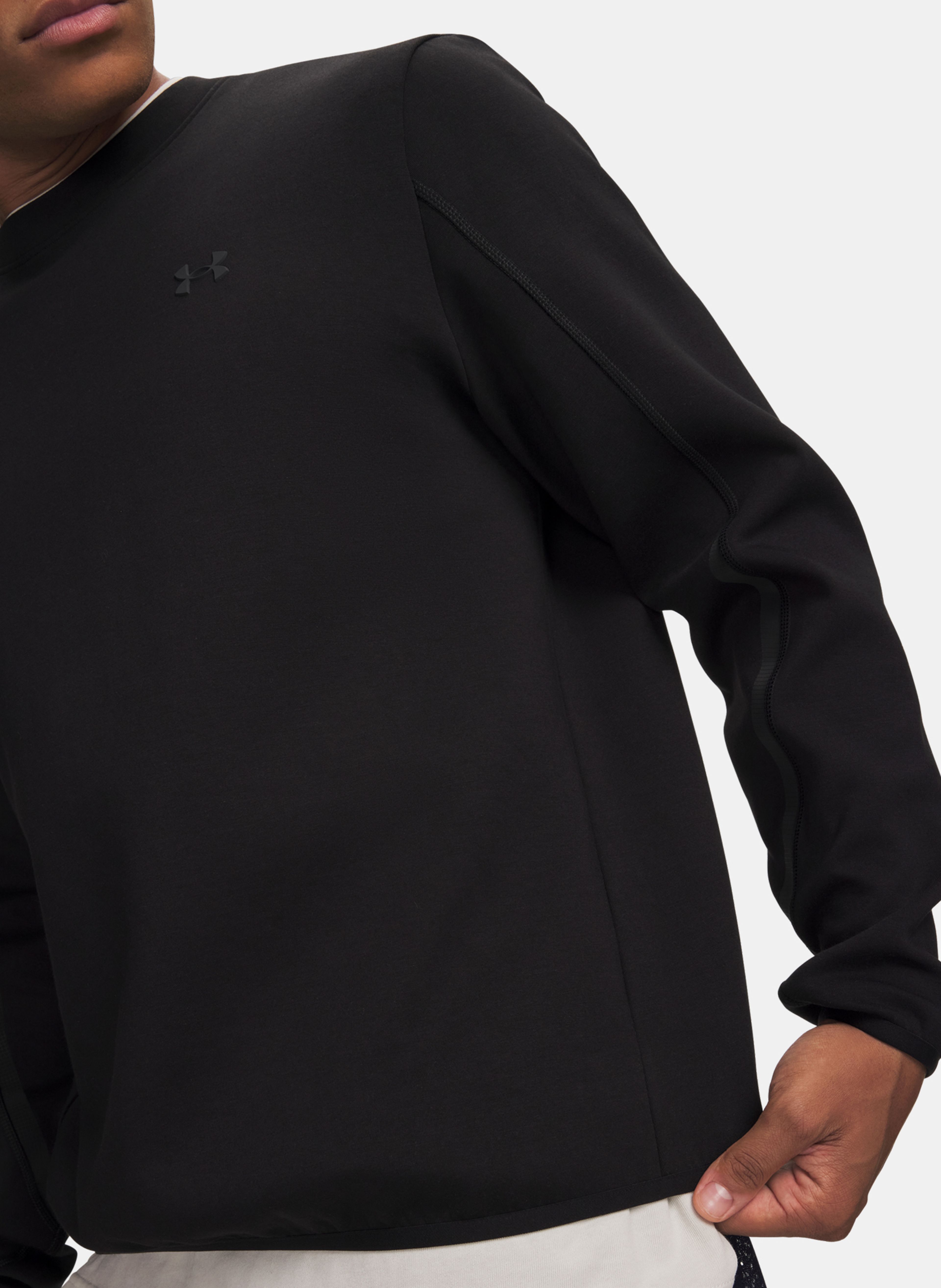 Férfi felső Under Armour UA Unstoppable Flc Crew - 003