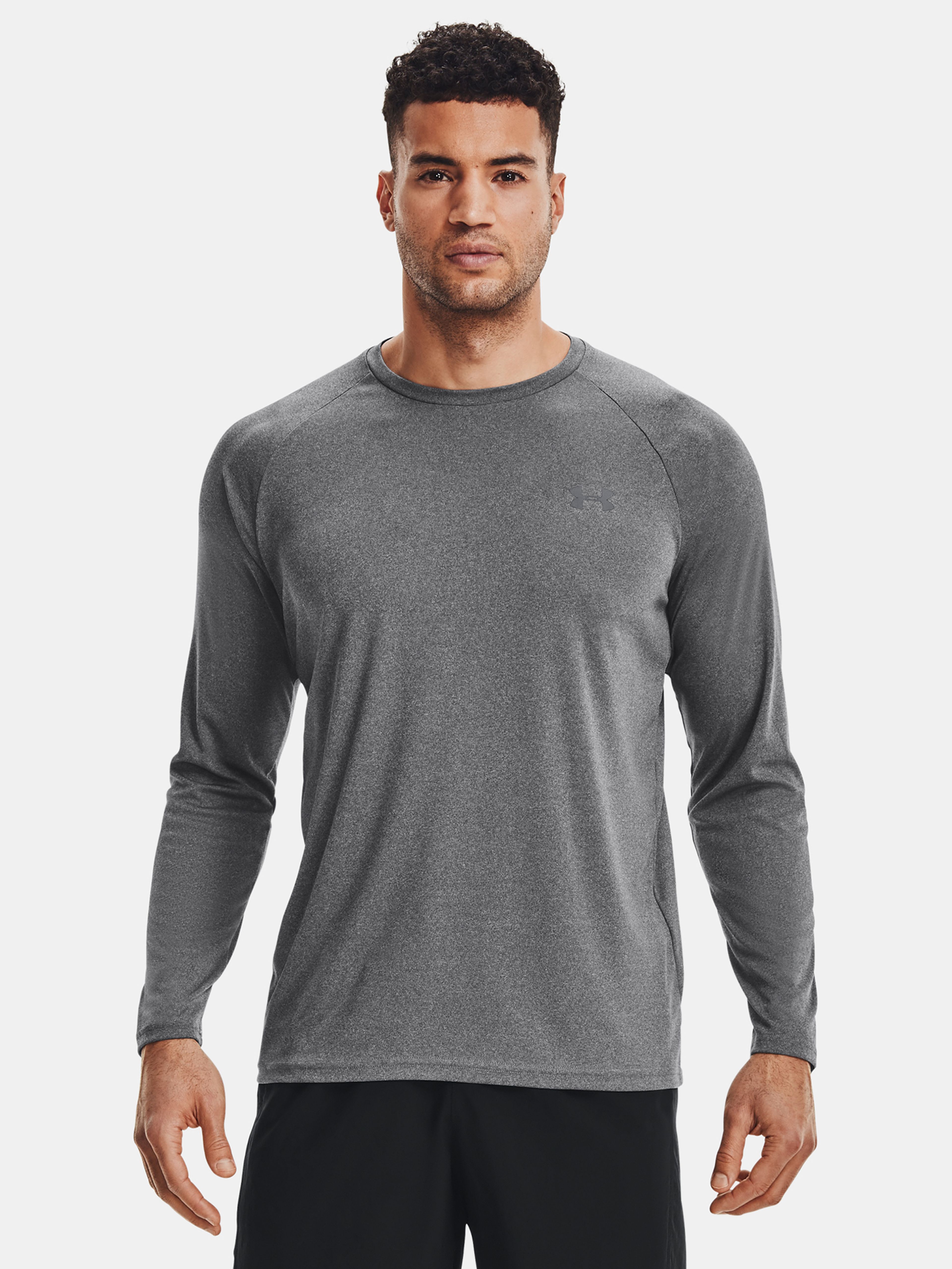 Férfi póló Under Armour UA Velocity LS-BLK