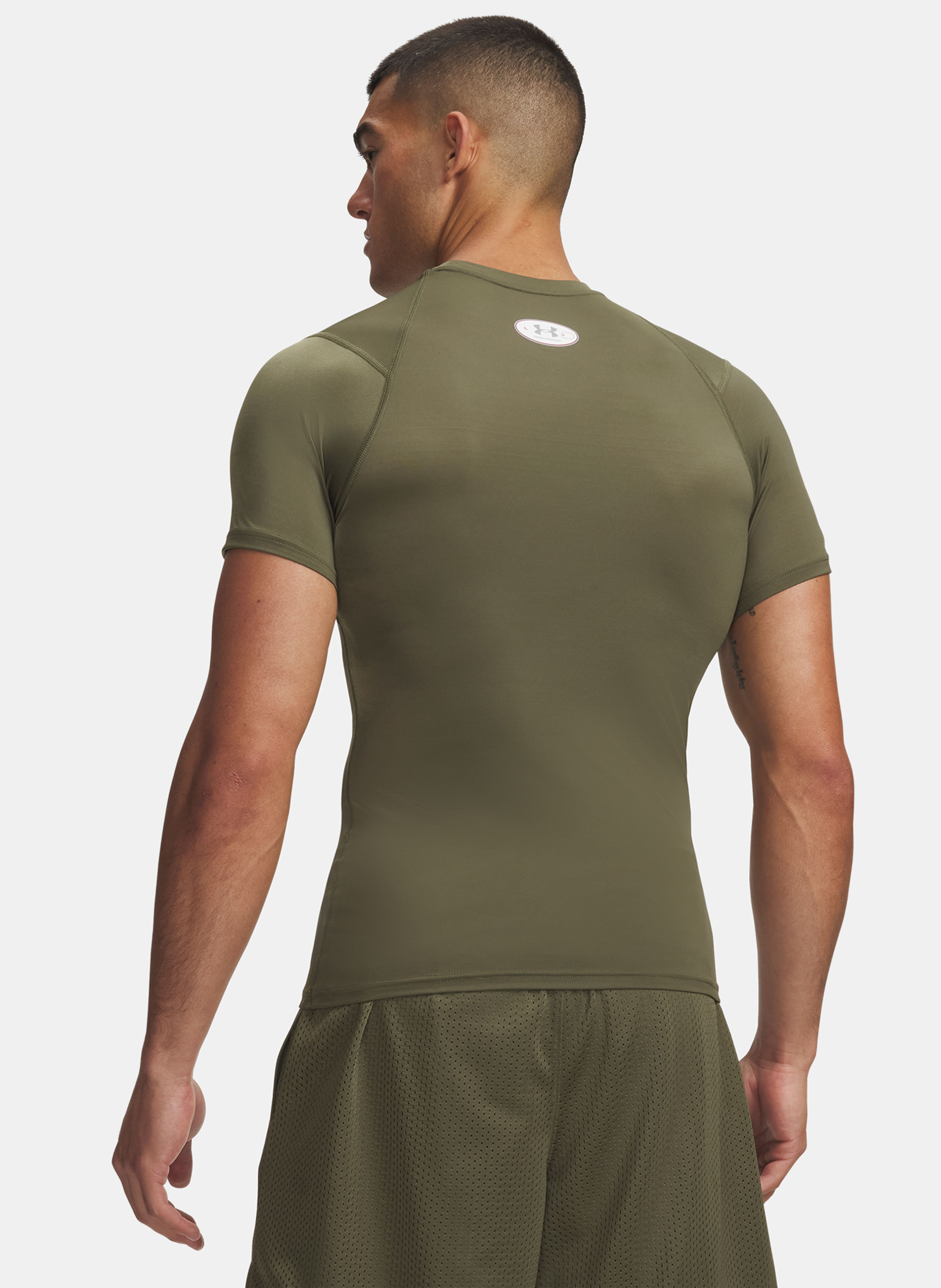 Pánske tričko Under Armour UA HG Elite Comp SS - 002