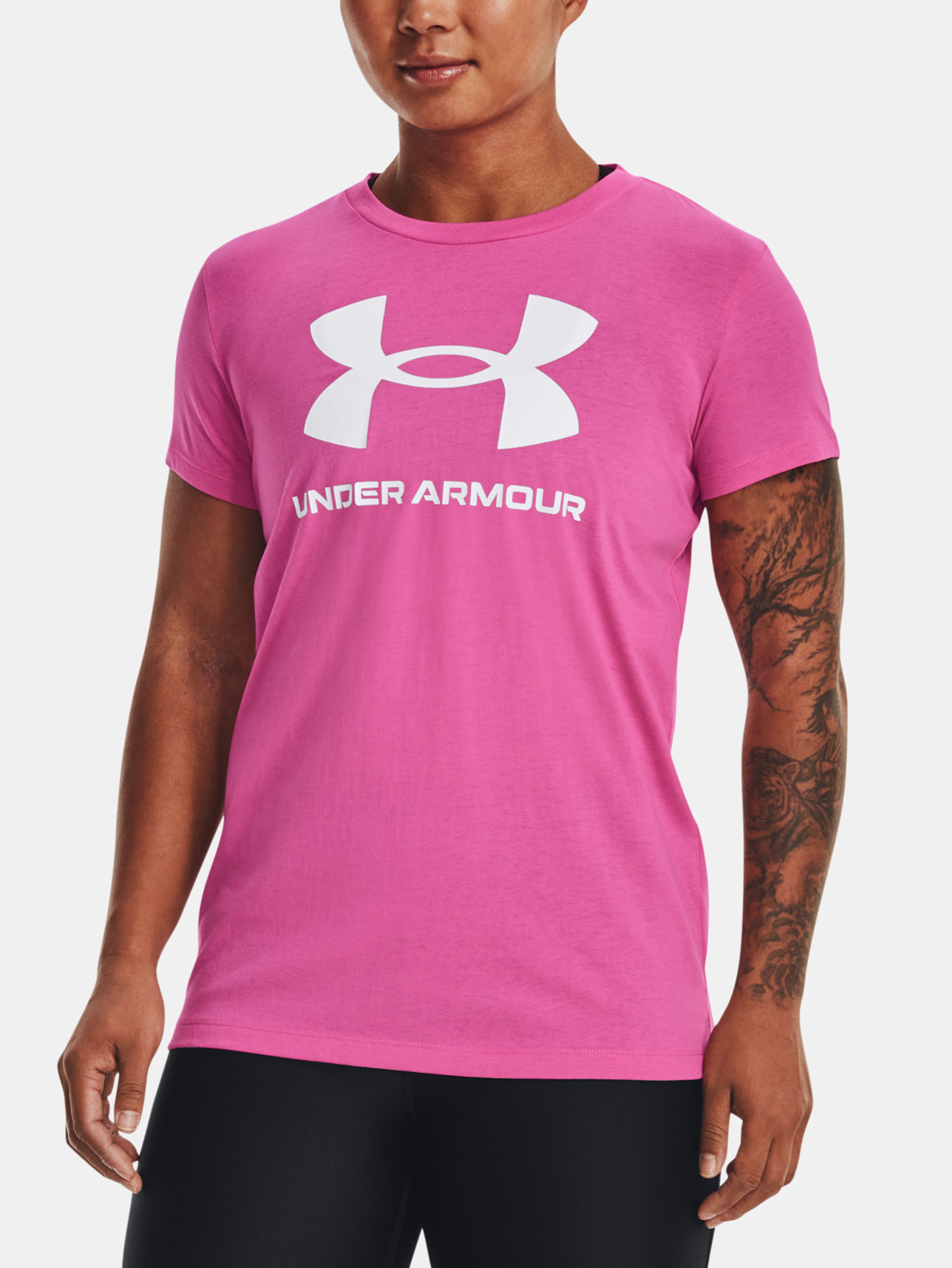 Női póló Under Armour UA SPORTSTYLE LOGO SS