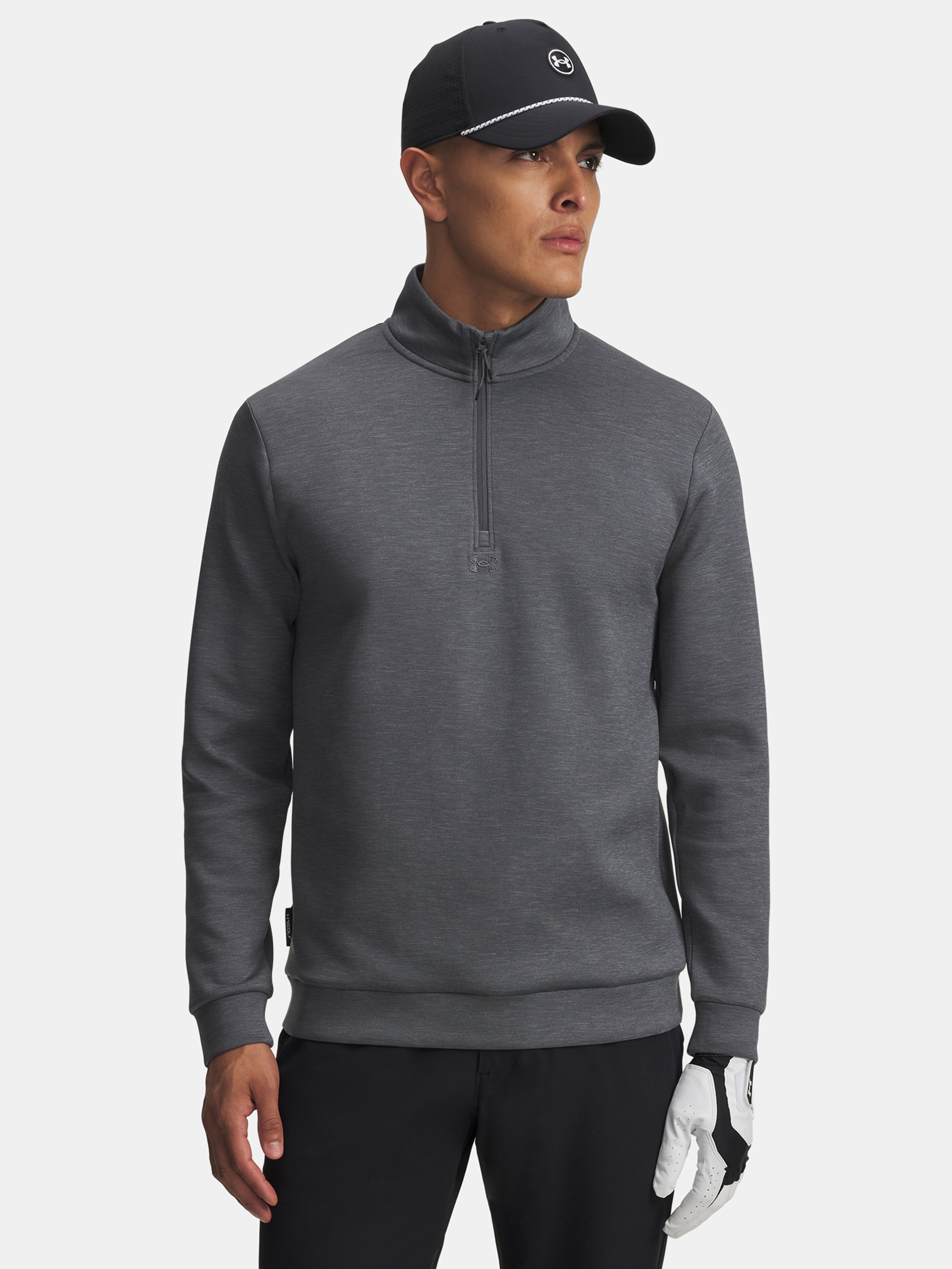 Pánska mikina Under Armour UA Drive Midlayer Pullover-GRY
