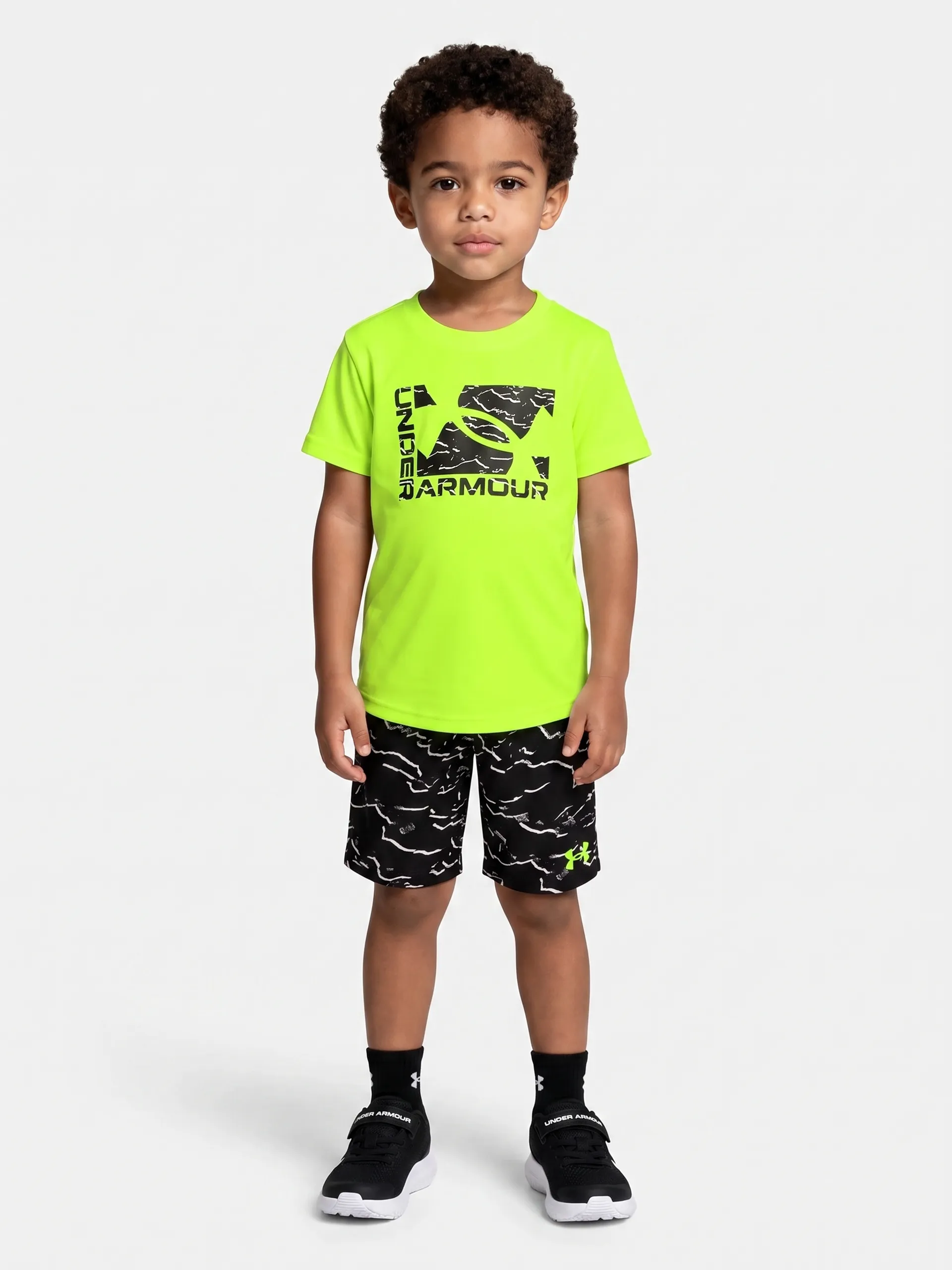 Poiste komplekt Under Armour UA TECH PRINTED SS SET - 001