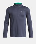 Poiste t-särk Under Armour UA Tech Utility 1/4 Zip-Hallikas - 001