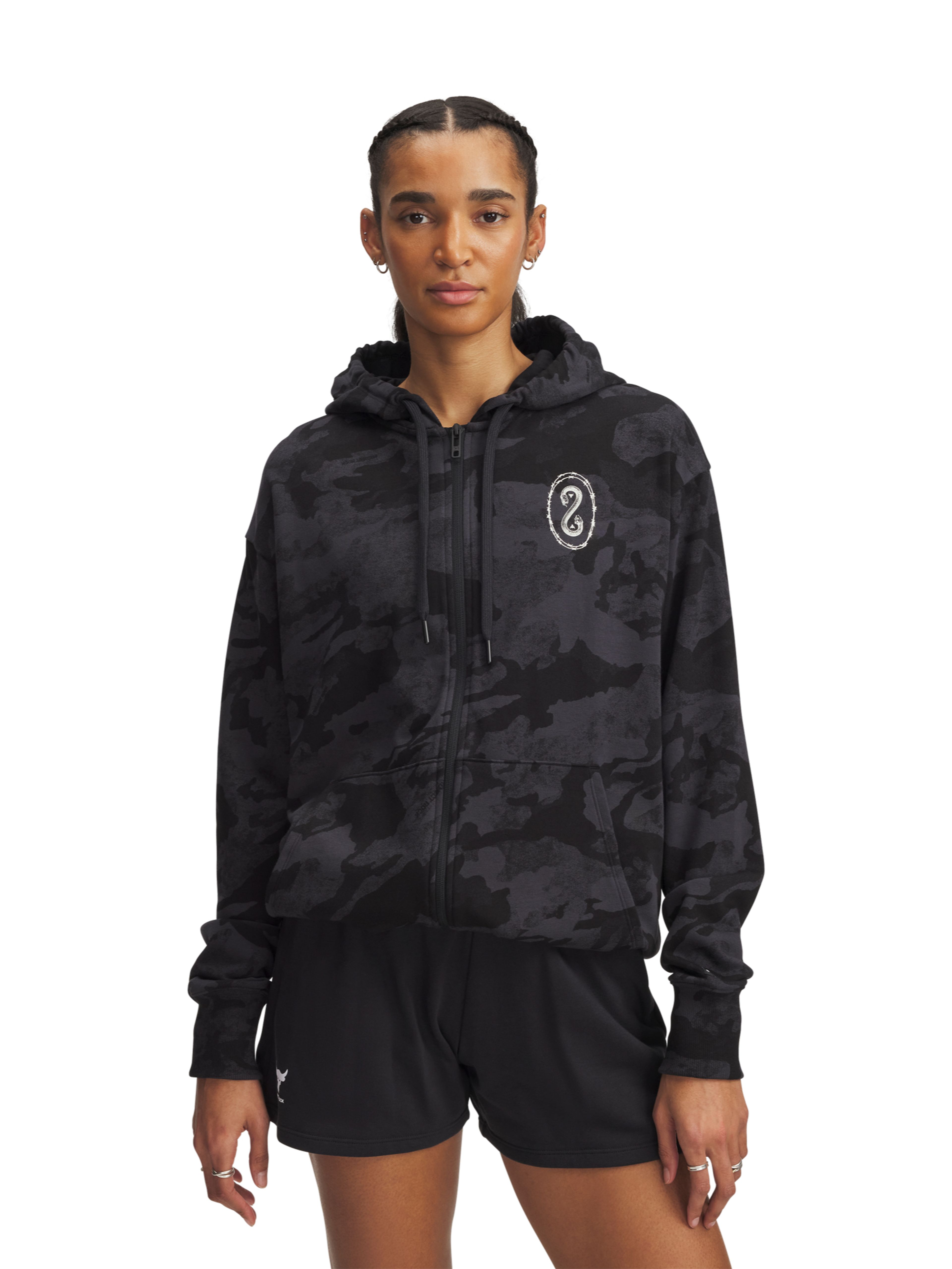 Sieviešu ikdienas džemperis Under Armour Pjt Rck Terry Full Zip