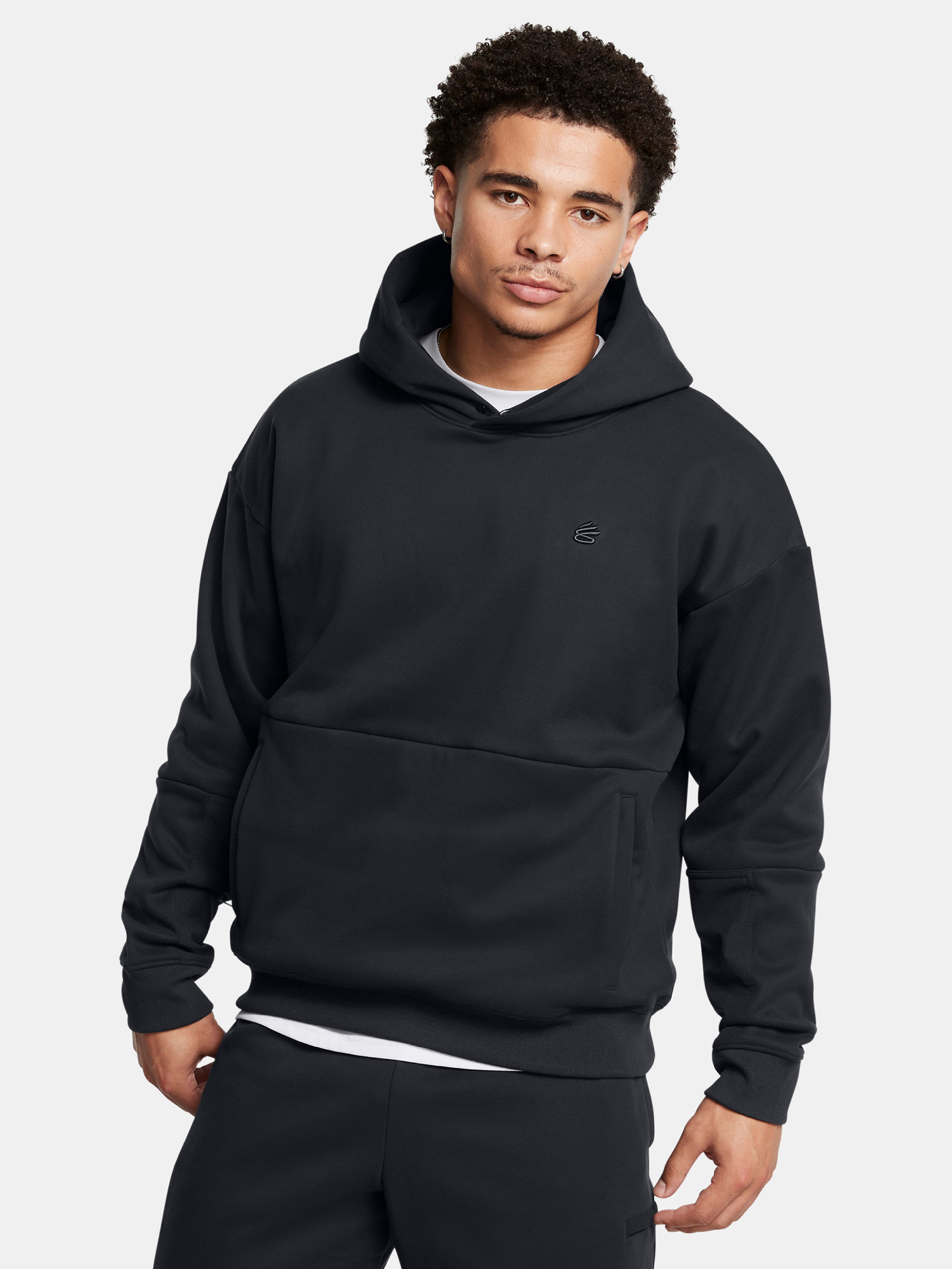 Férfi felső Under Armour Curry DNA Hoodie-BLK