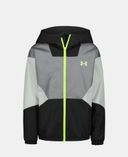Fiú dzseki Under Armour UA MANATAUG WINDBREAKER-Fekete - 001