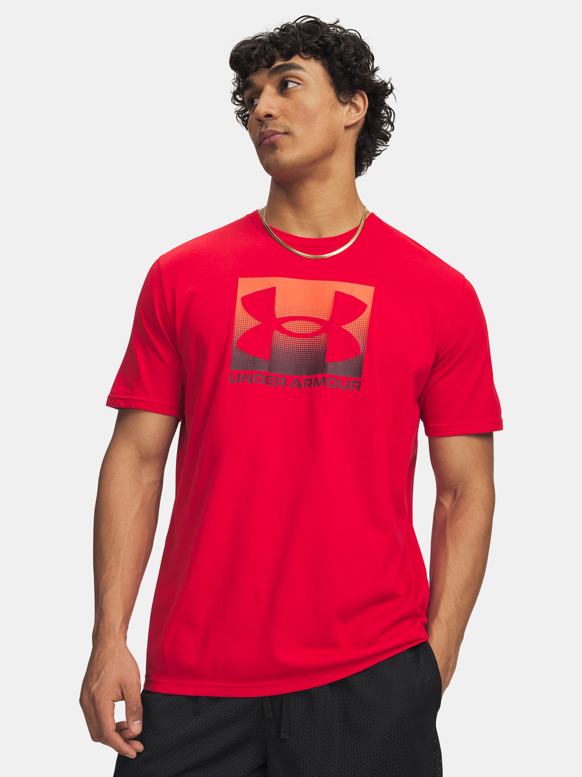 Vyriški marškinėliai Under Armour UA M BOXED SPORTS UPDATED SS - 001
