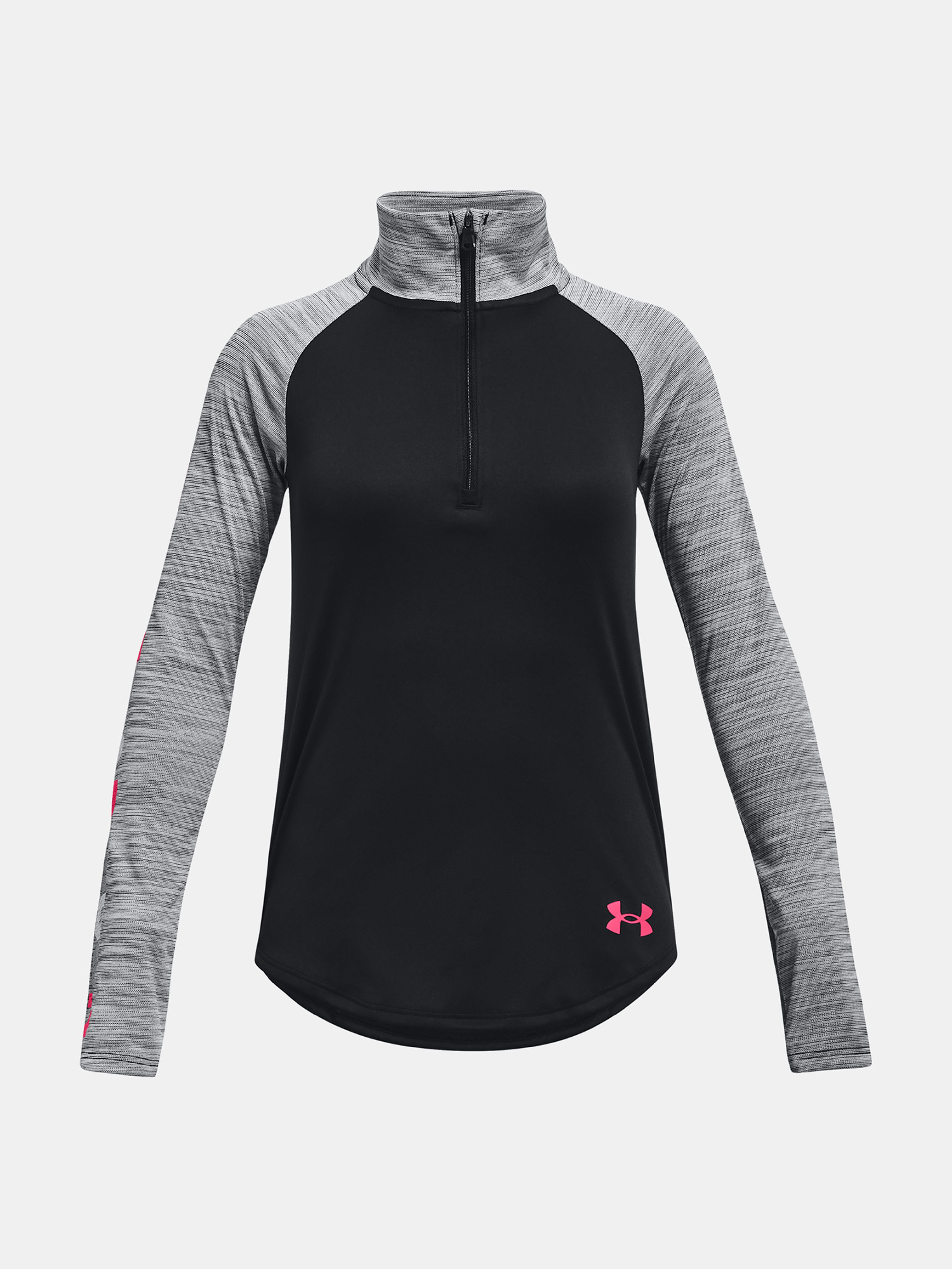 Dívčí tričko Under Armour Tech Graphic Half Zip