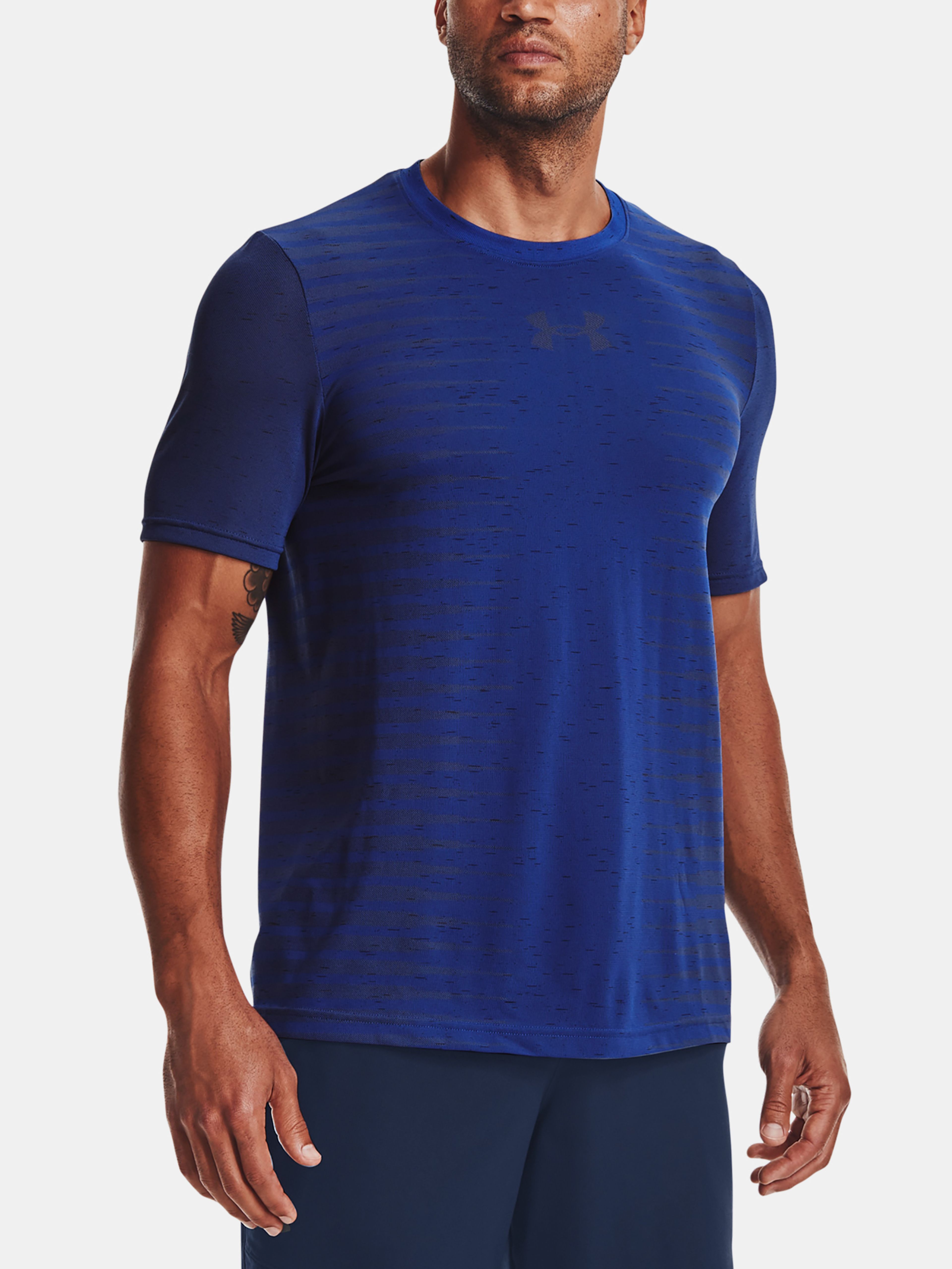 Férfi póló Under Armour Seamless Wordmark SS