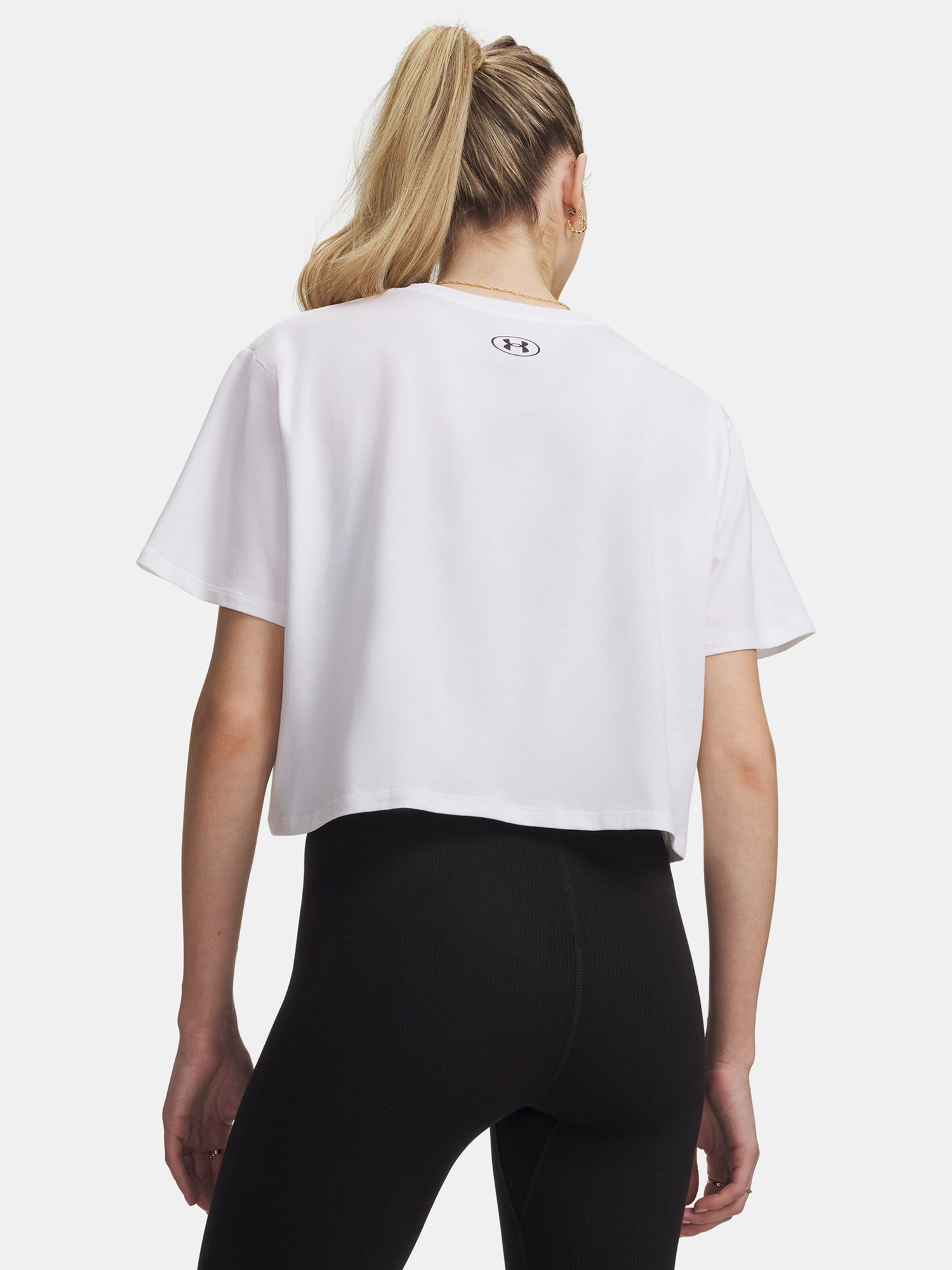Moteriški marškinėliai Under Armour UA Rival Boxy Tee Solid - 002