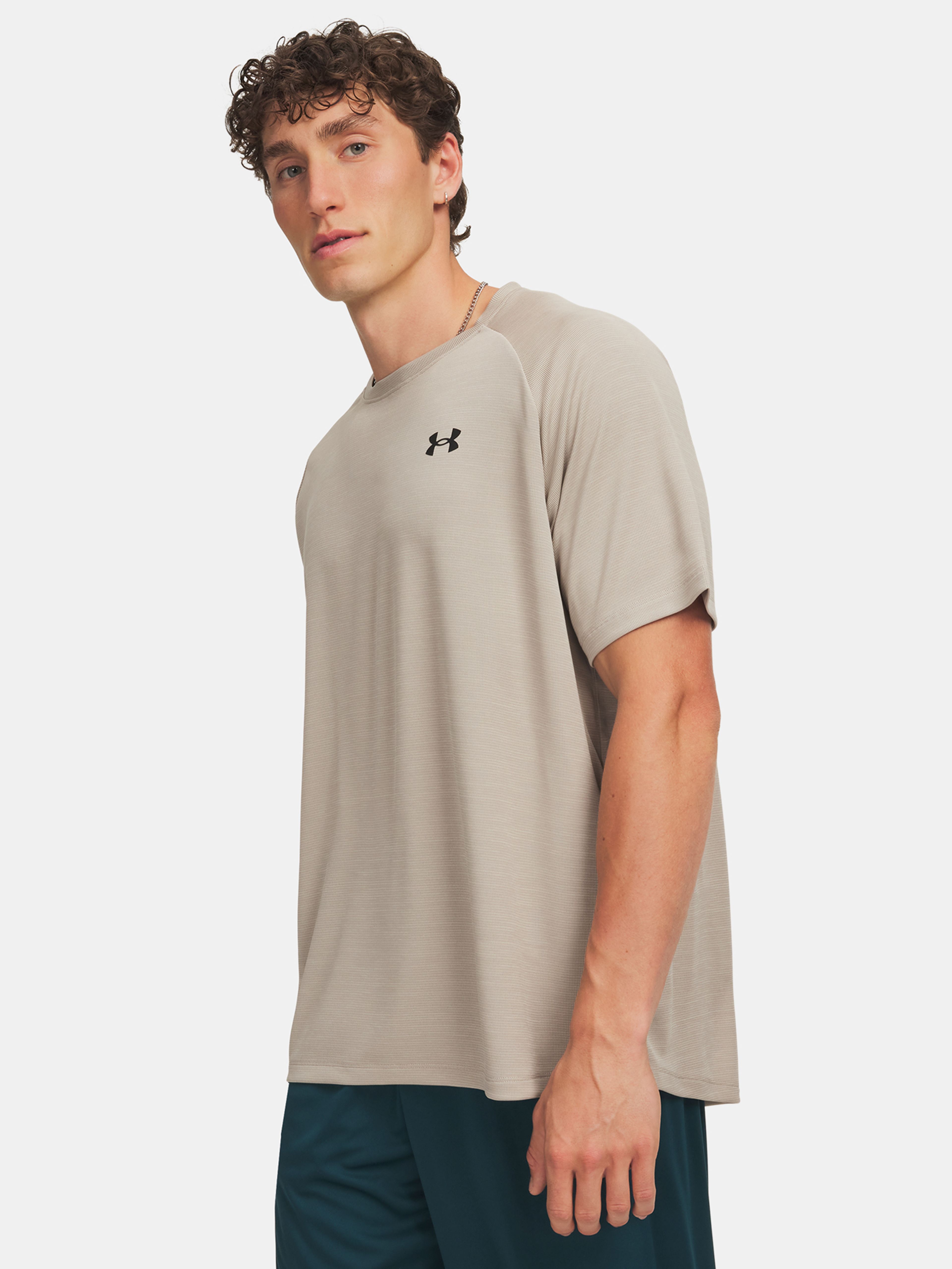 Férfi póló Under Armour UA Tech Textured SS - 001