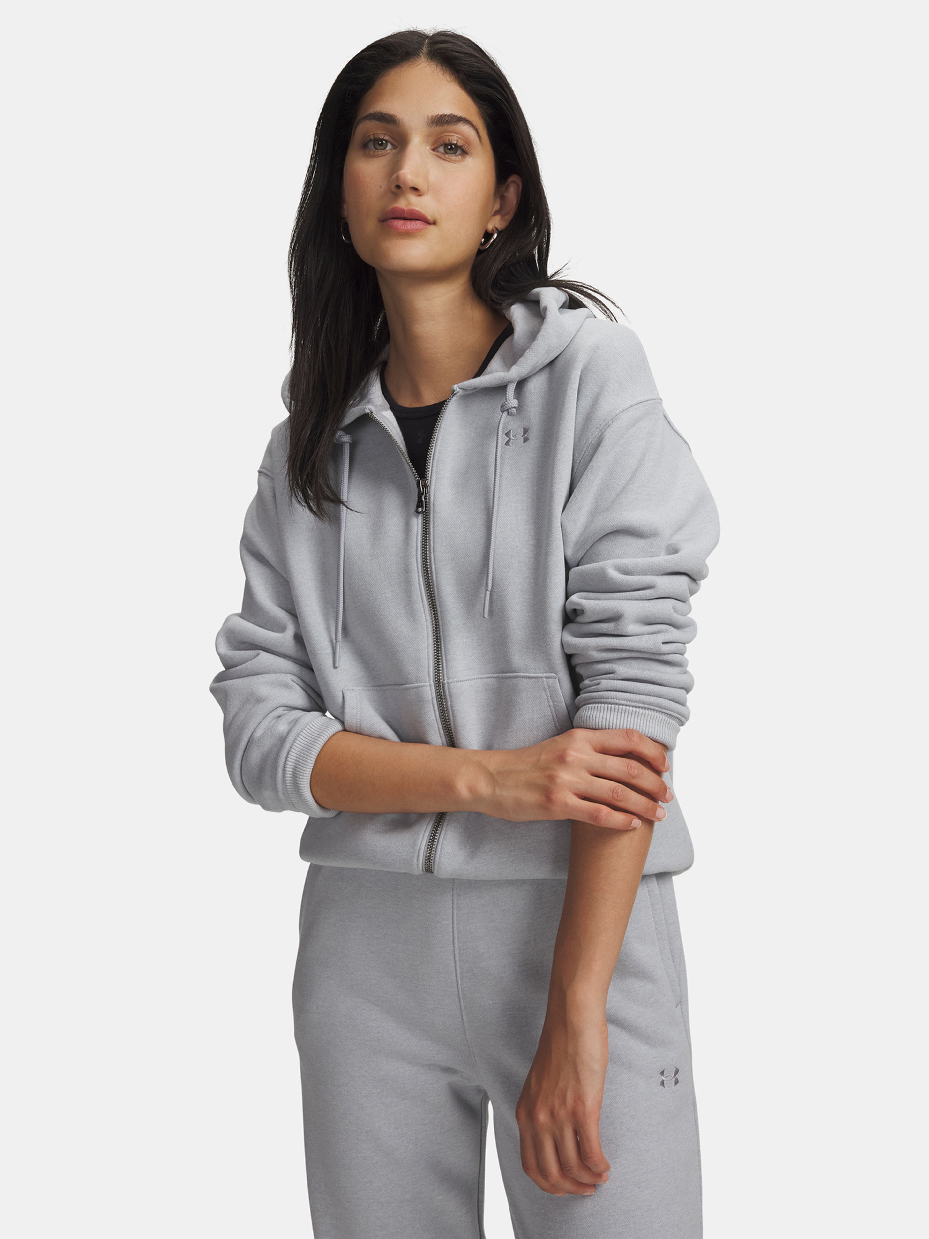 Dámská mikina Under Armour UA Icon HWT Terry FZ - 001