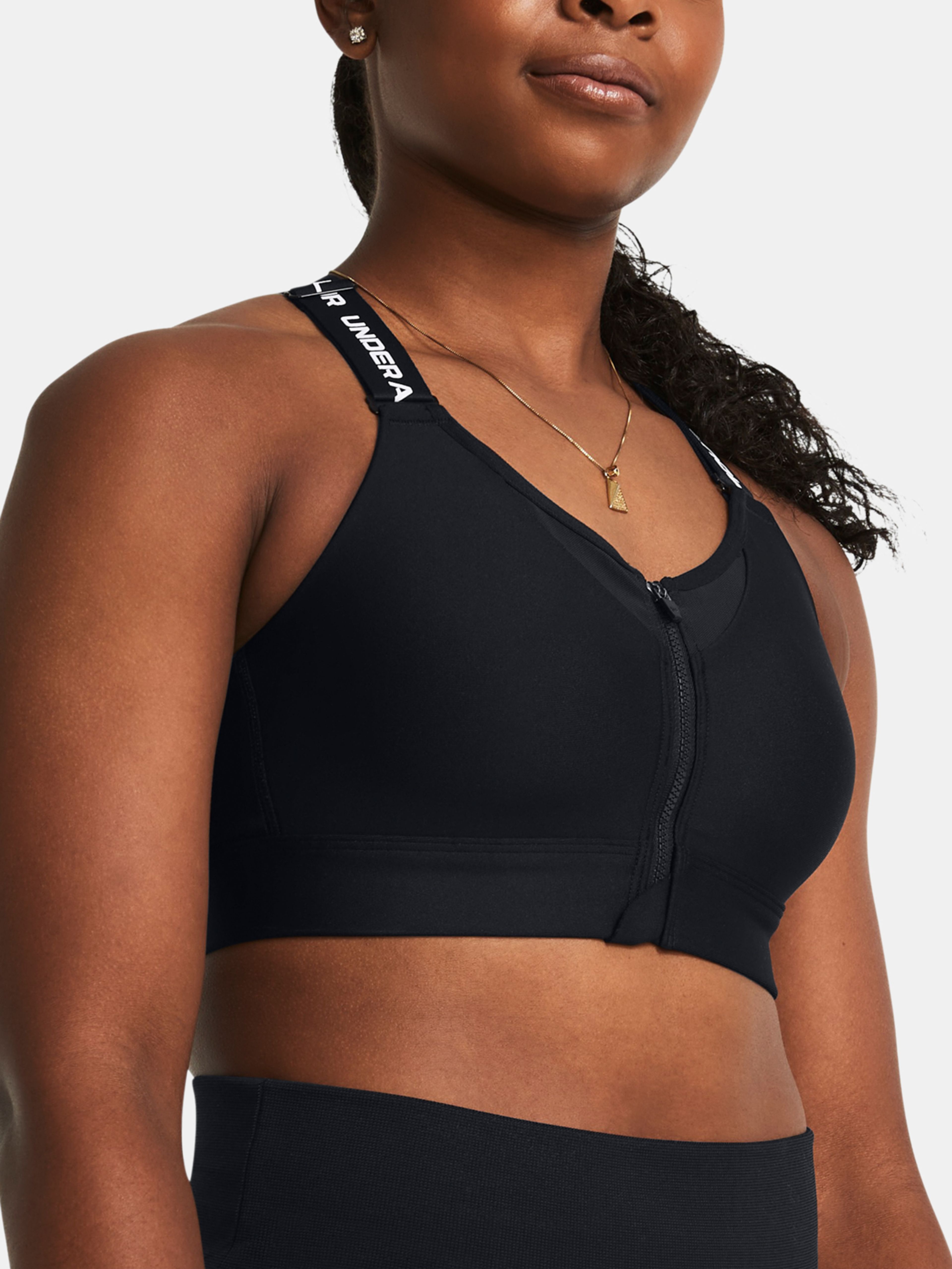 Dámska podprsenka Under Armour UA Infinity High Zip 2.0 Bra