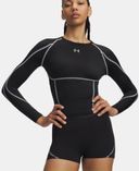 Ženska majica Under Armour HeatGear Elite LS-Črna - 001