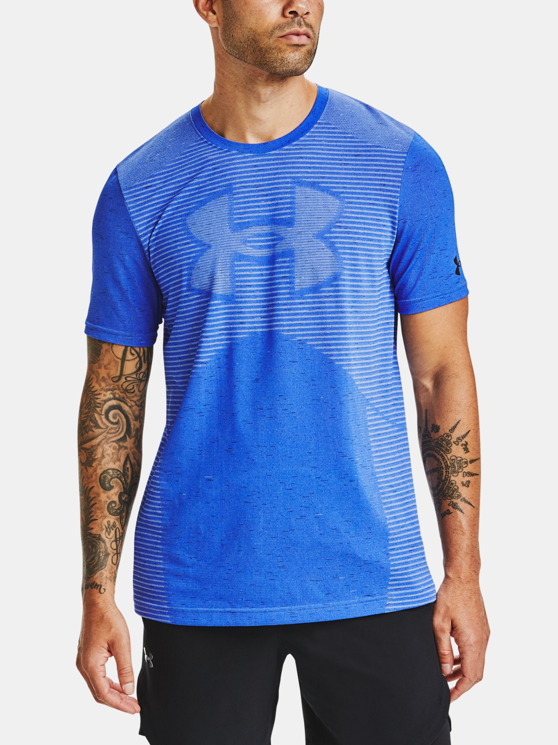 Pánské tričko Under Armour Seamless Logo SS - 001