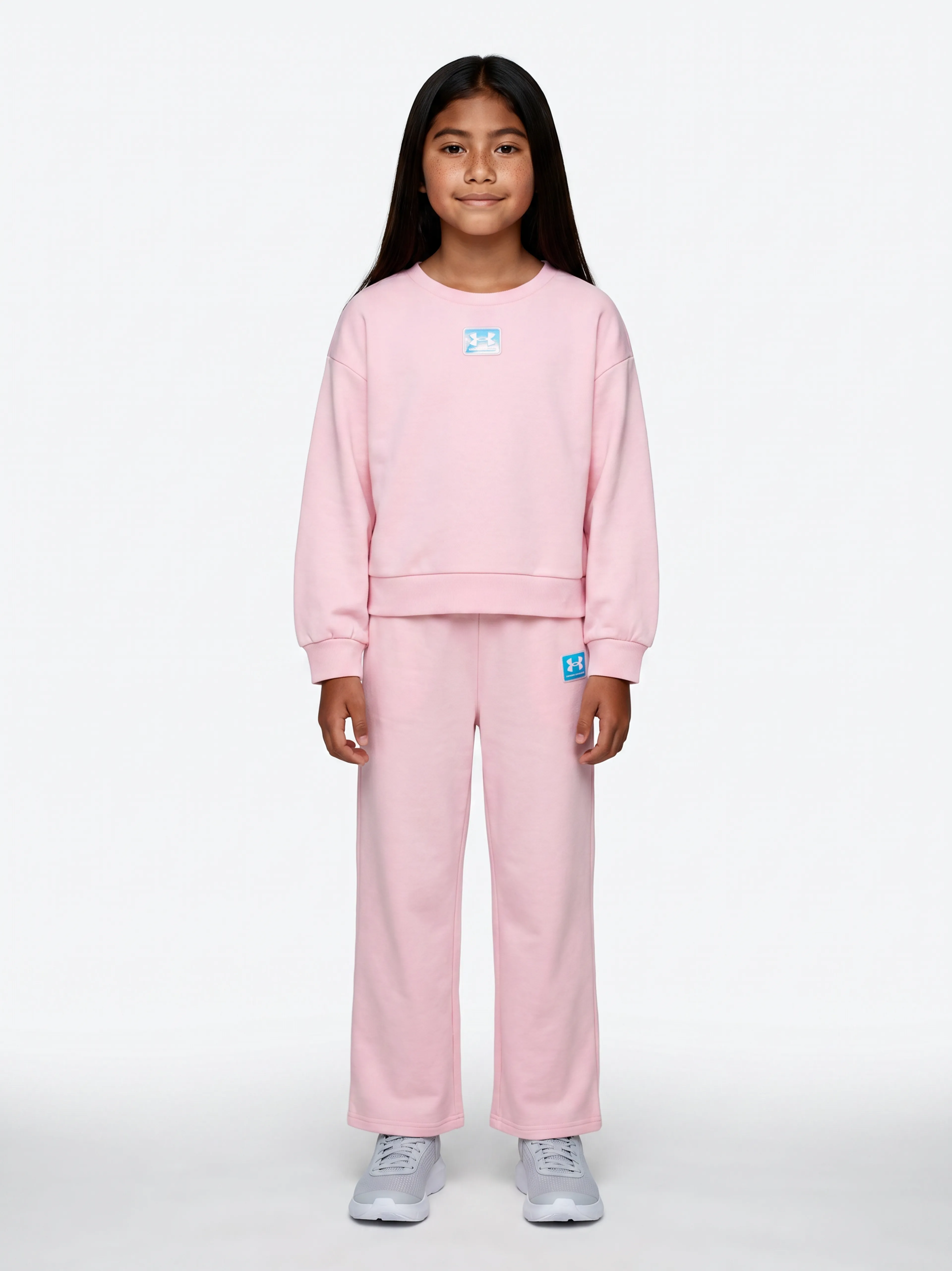 Mergaičių rinkinys Under Armour UA RIVAL CREW FLARE SET - 001
