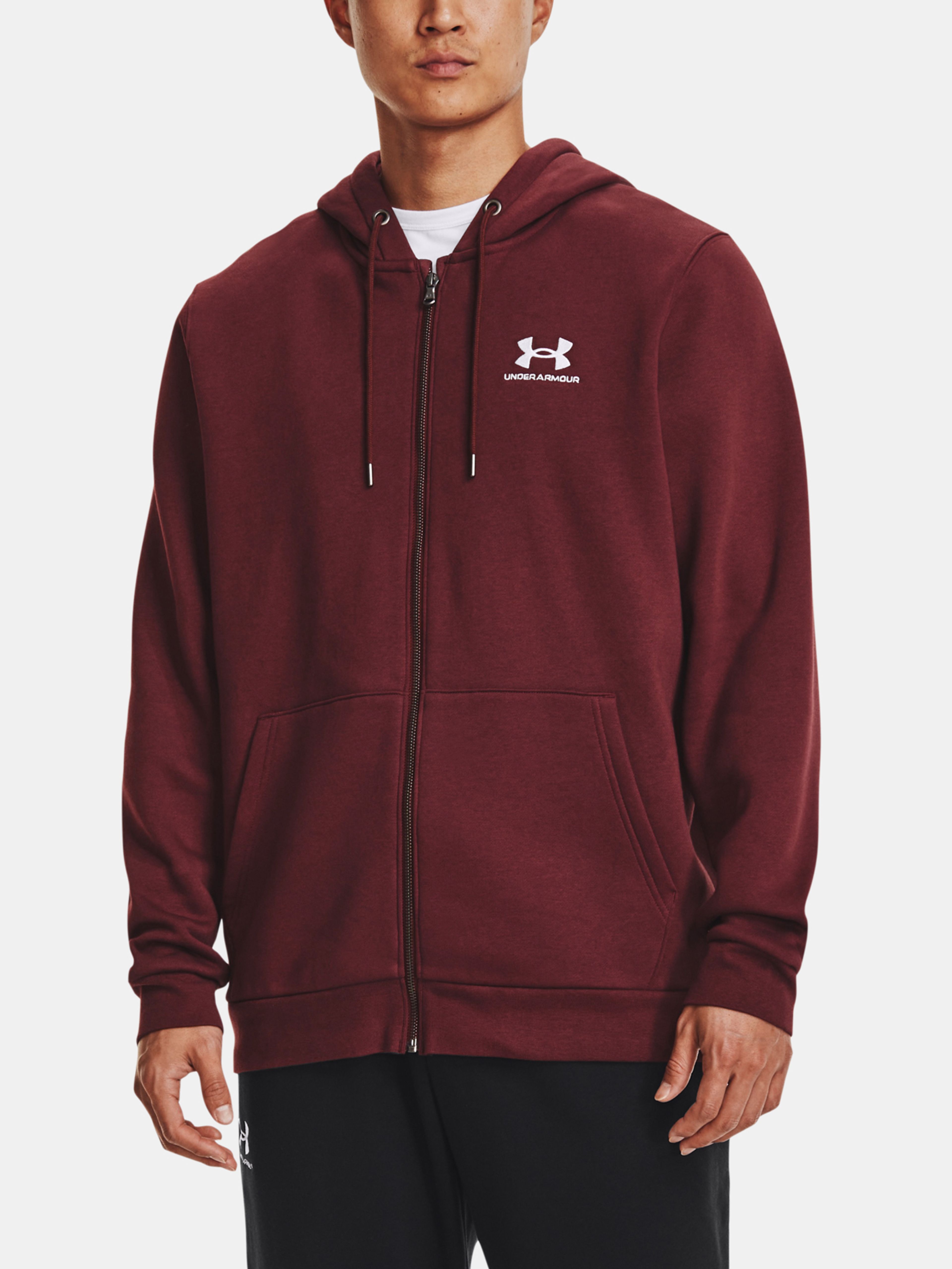 Pánska mikina Under Armour UA Essential Fleece FZ Hood