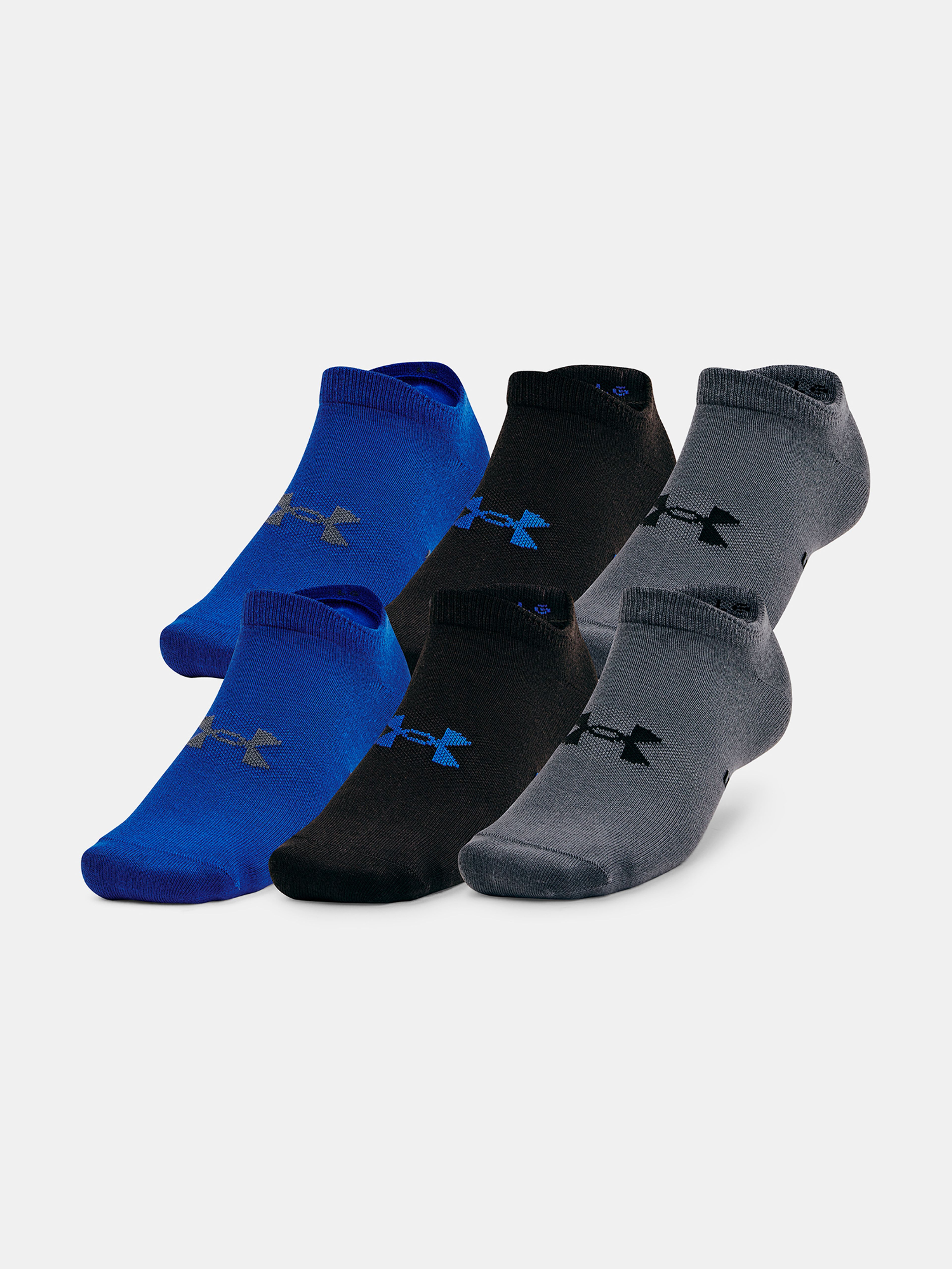 Unisexové ponožky Under Armour UA Essential No Show 6pk