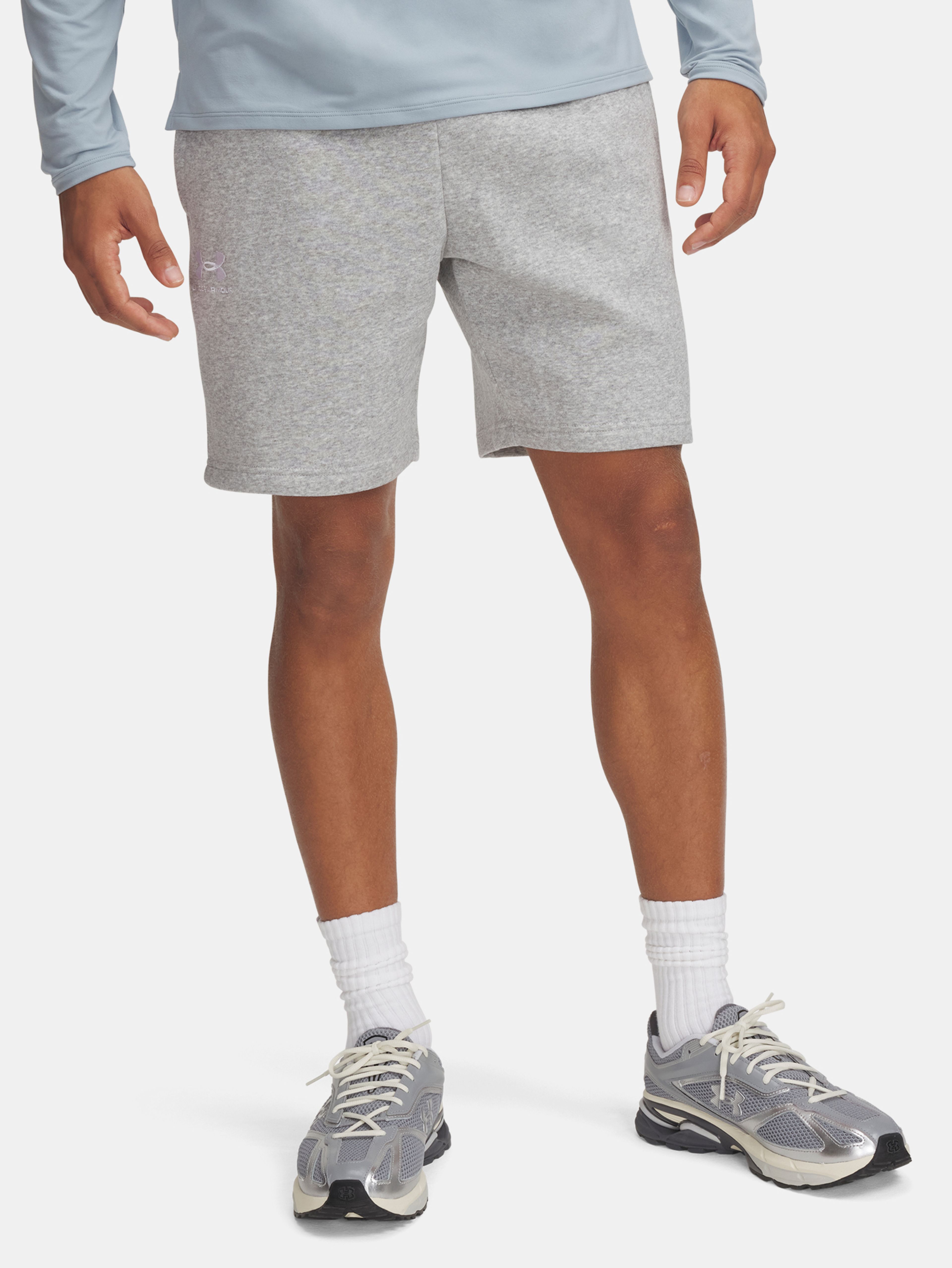 Pánske kraťasy Under Armour UA Icon Fleece Short-GRY