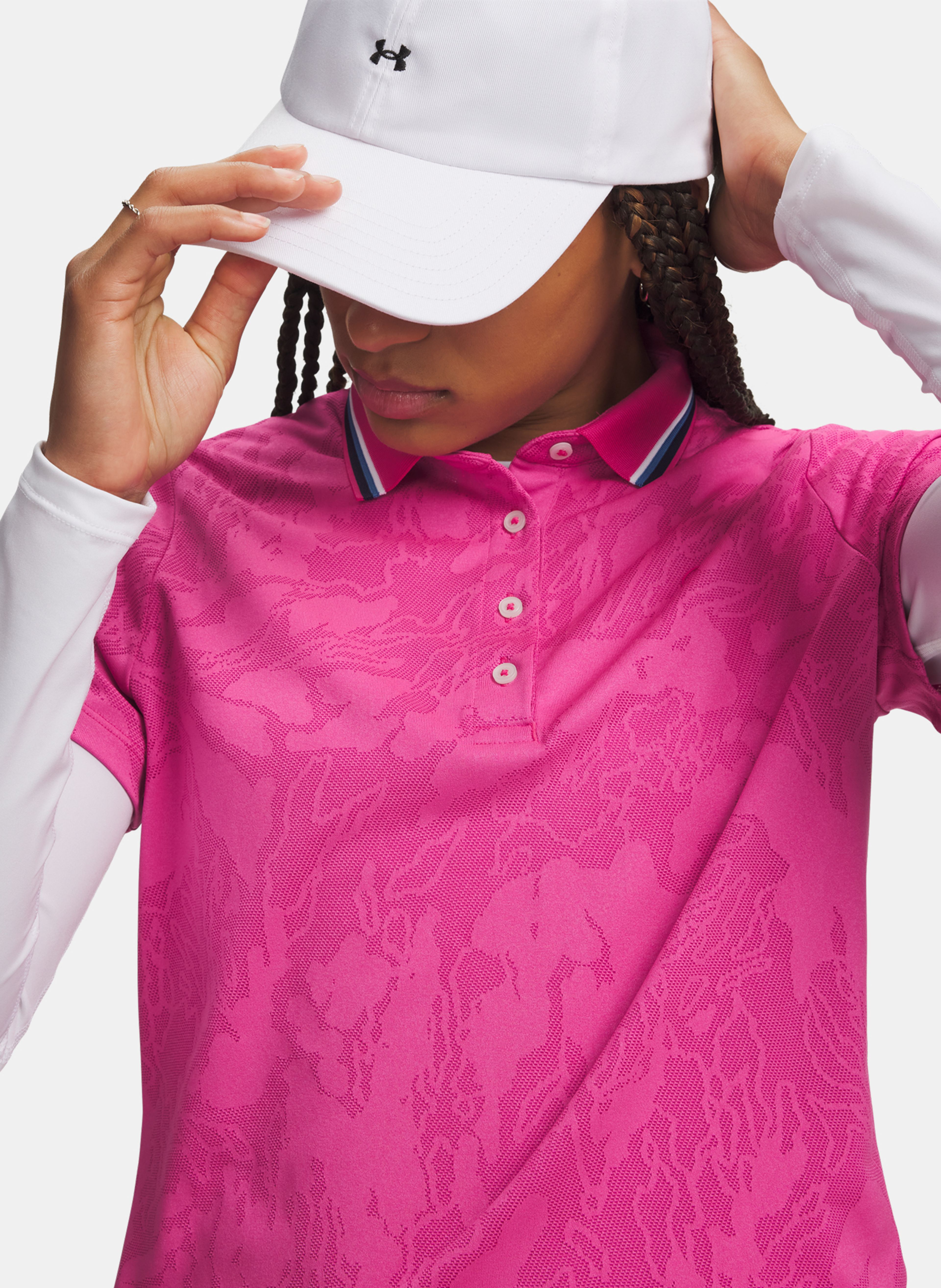 Ženska majica Under Armour UA ArmourDry Jacq Polo - 003