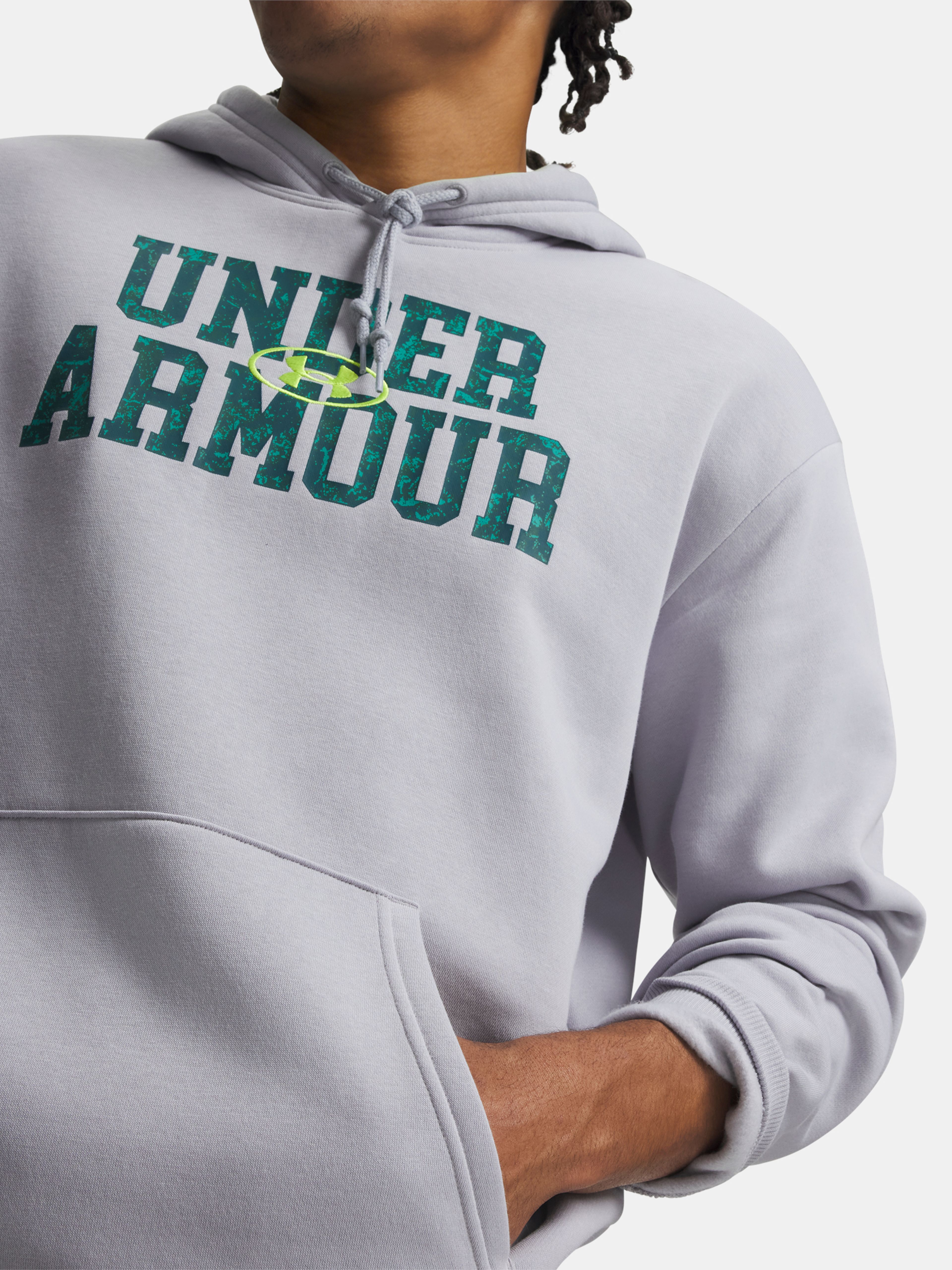 Pánská mikina Under Armour UA Rival Flc Camo Fill Hdy - 003